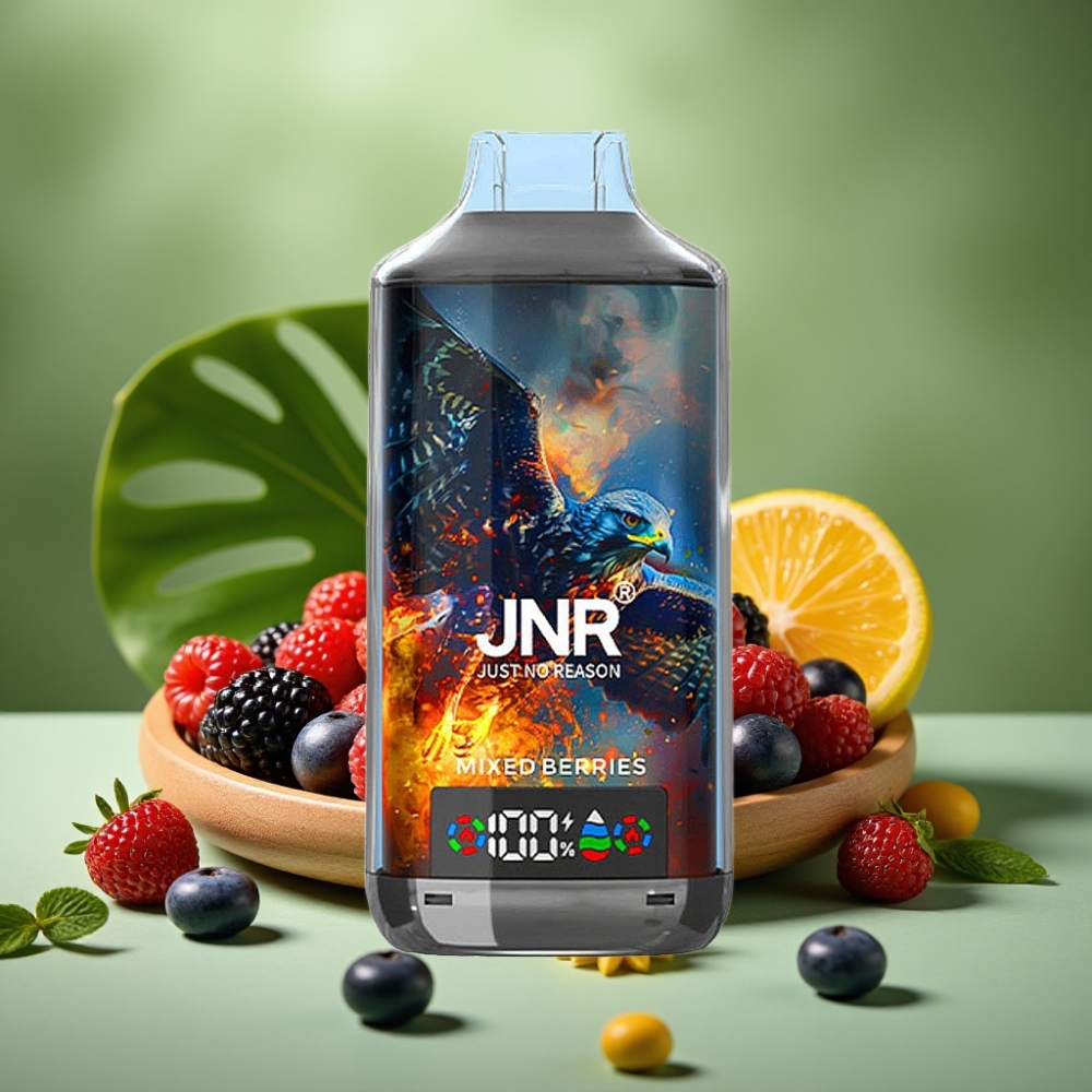 JNR Falcon X 18000 Puffs Doble Malla y Bayas Mixtas vape distributor Mexico