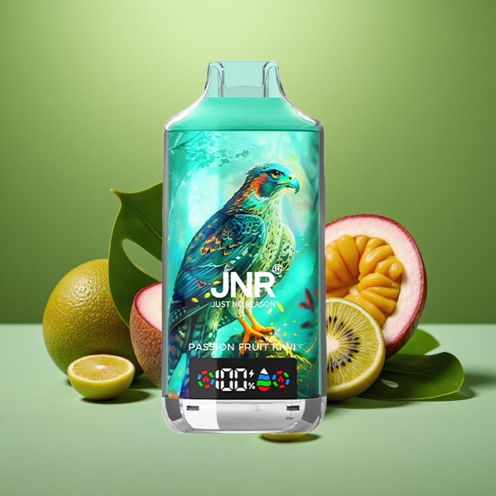 JNR Falcon X 18000 Puffs Maracuyá Kiwi Tipo-C Carga Rápida