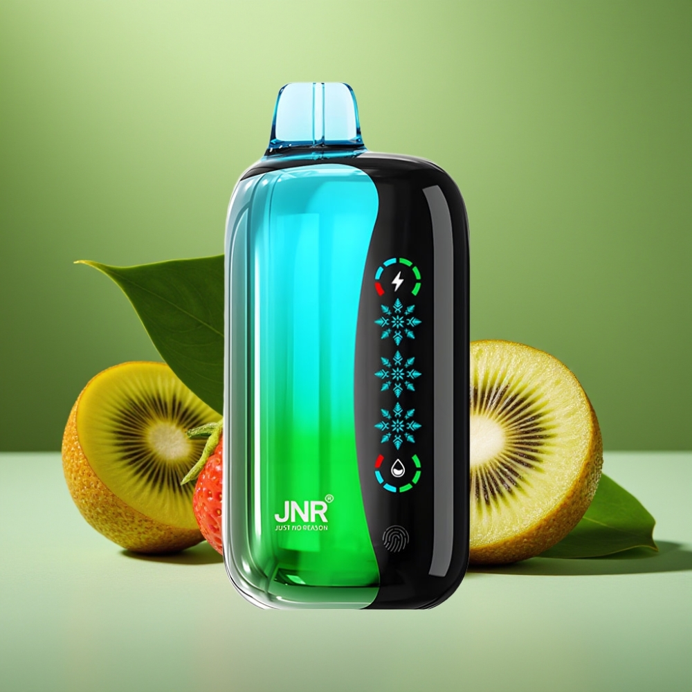 JNR Flex Ice 21000 Puffs Pantalla Táctil Fresa Kiwi vape distributor Mexico