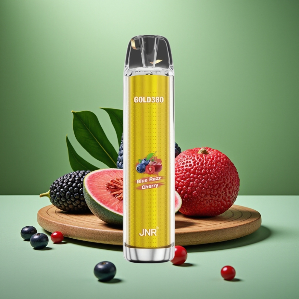 JNR Gold380 6000 Puffs 13ml Arándano Cereza Azul vape distributor Mexico