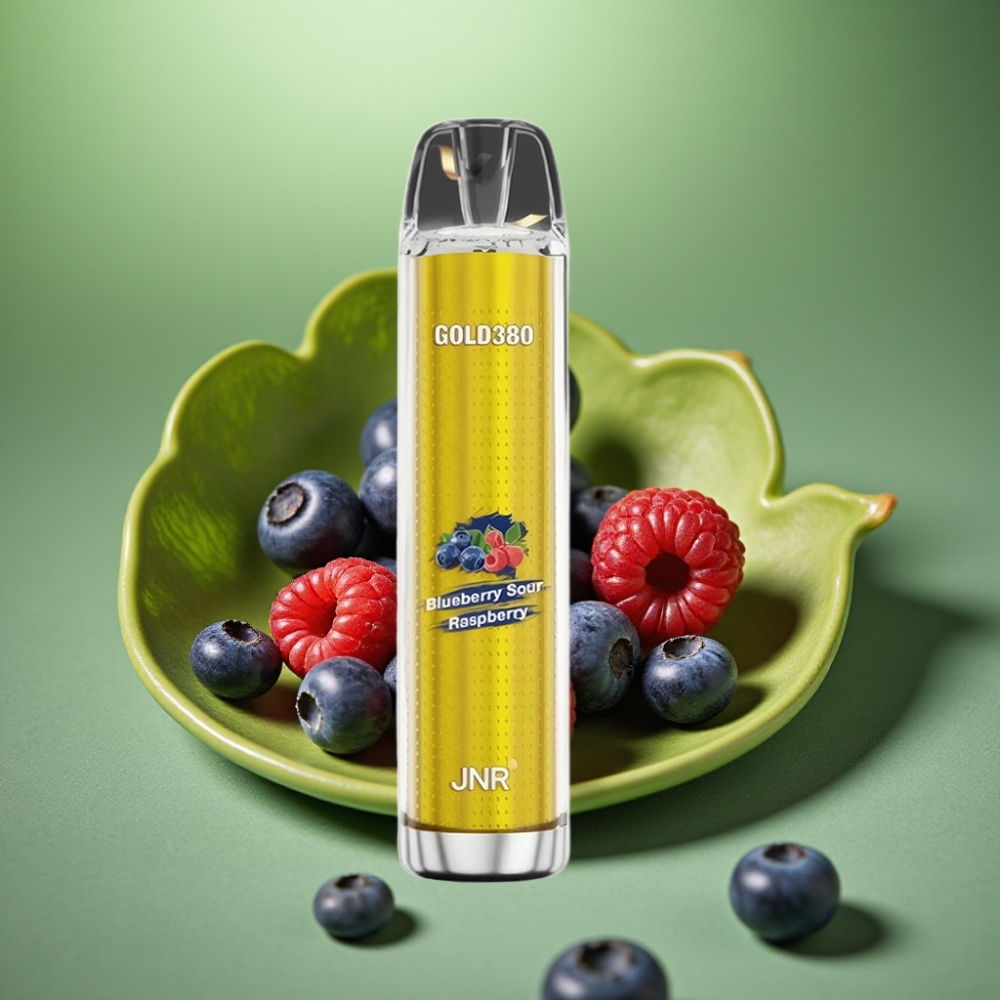 JNR Gold380 6000 Puffs 13ml Arándano Frambuesa Ácida vape distributor Mexico
