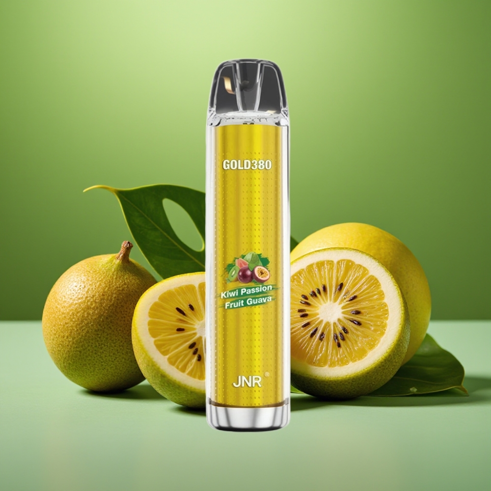 JNR Gold380 6000 Puffs 13ml Kiwi Maracuyá Guayaba vape distributor Mexico