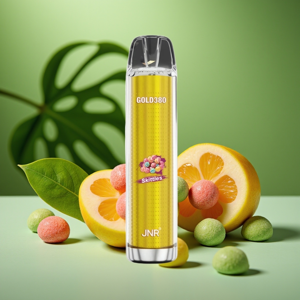 JNR Gold380 6000 Puffs 13ml Skittles (Caramelos) vape distributor Mexico