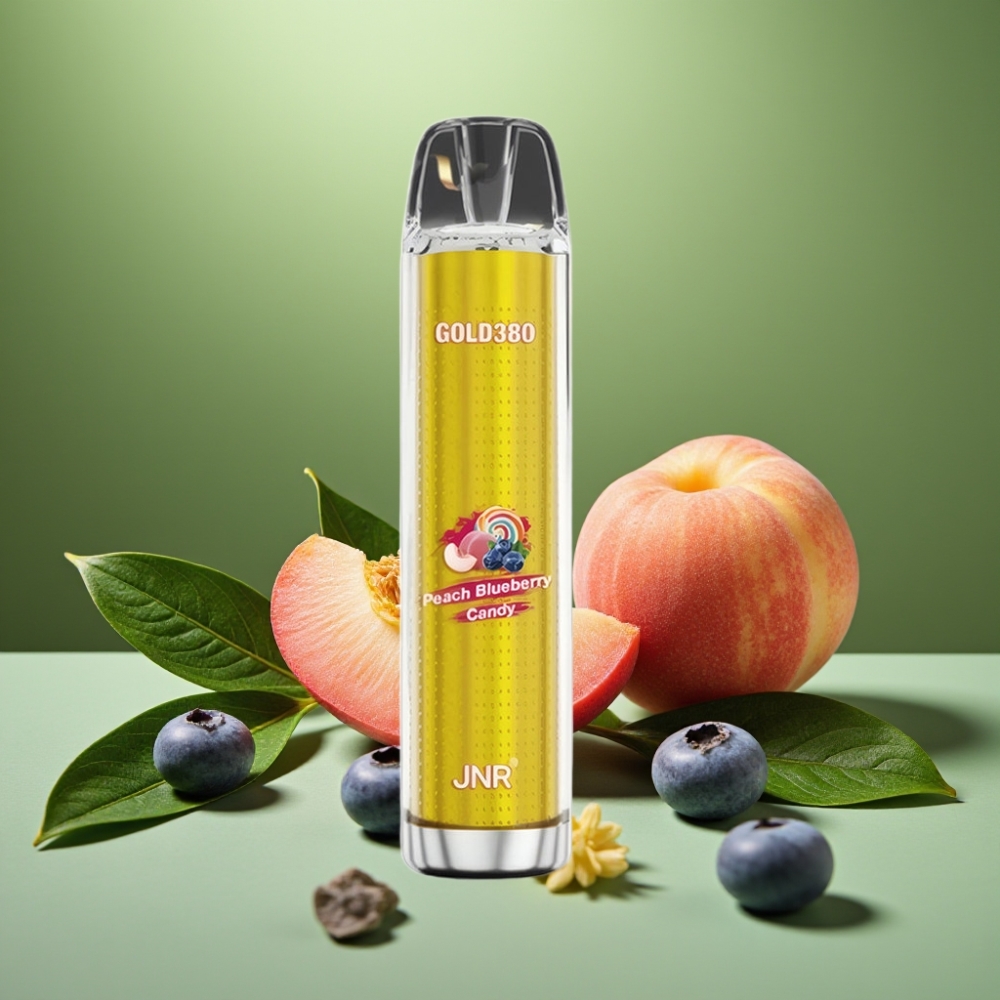 JNR Gold380 6000 Puffs Durazno Arándano 13ml vape distributor Mexico