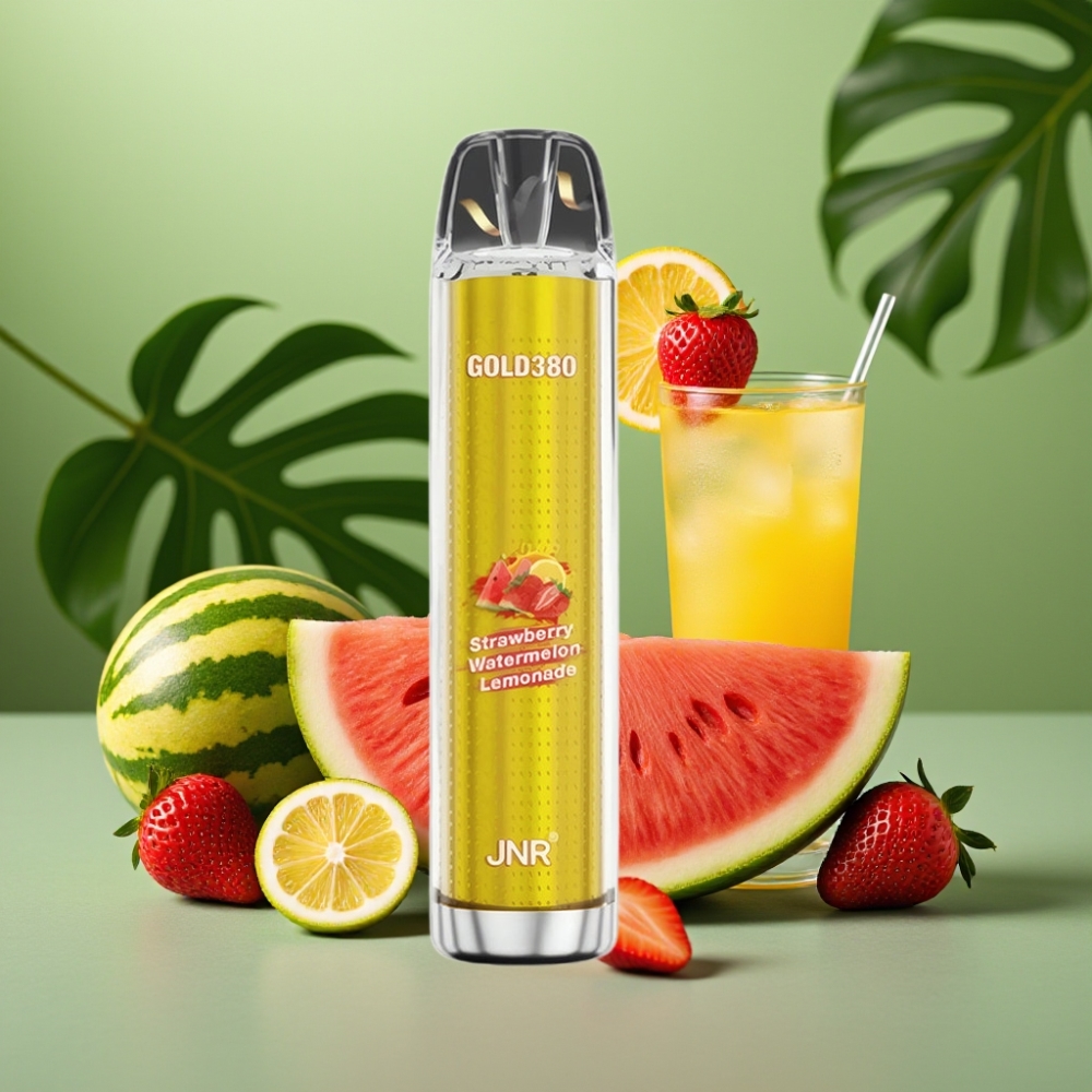 JNR Gold380 6000 Puffs Fresa Sandía Limonada 13ml vape distributor Mexico