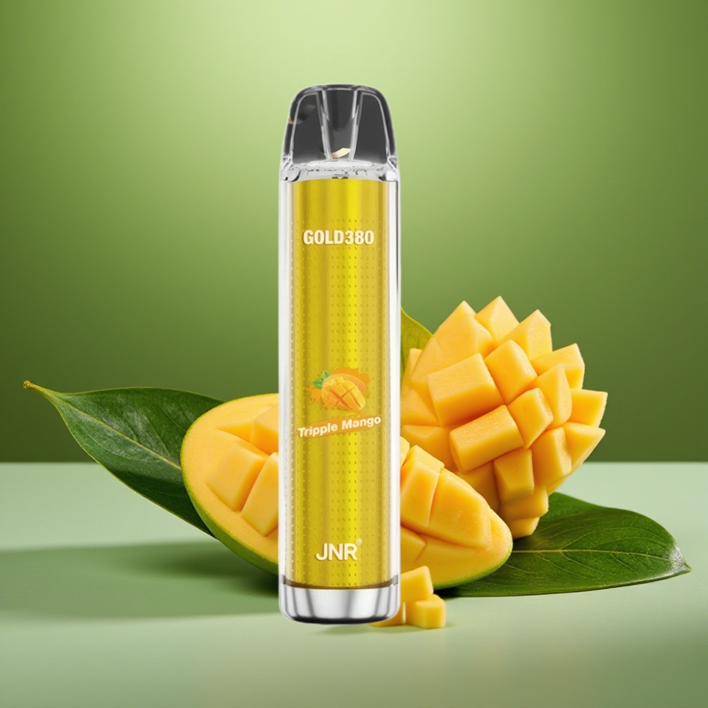JNR Gold380 6000 Puffs Triple Mango 13ml vape distributor Mexico
