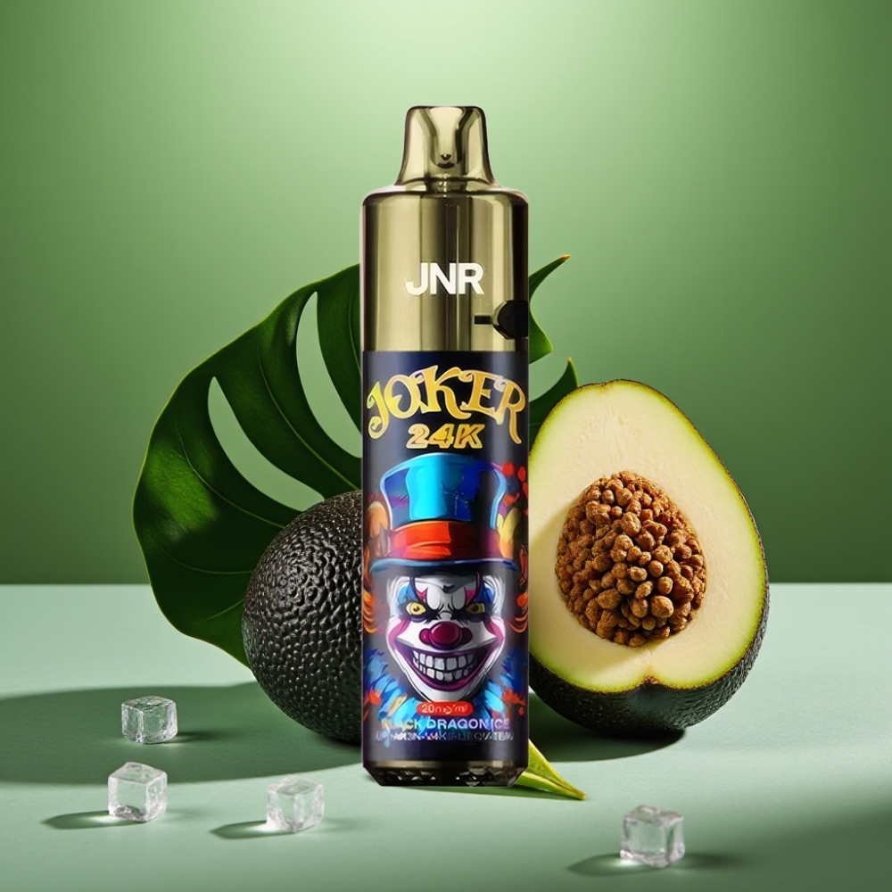 JNR Joker 24000 Puffs 800mAh Dragón Negro Helado vape distributor Mexico