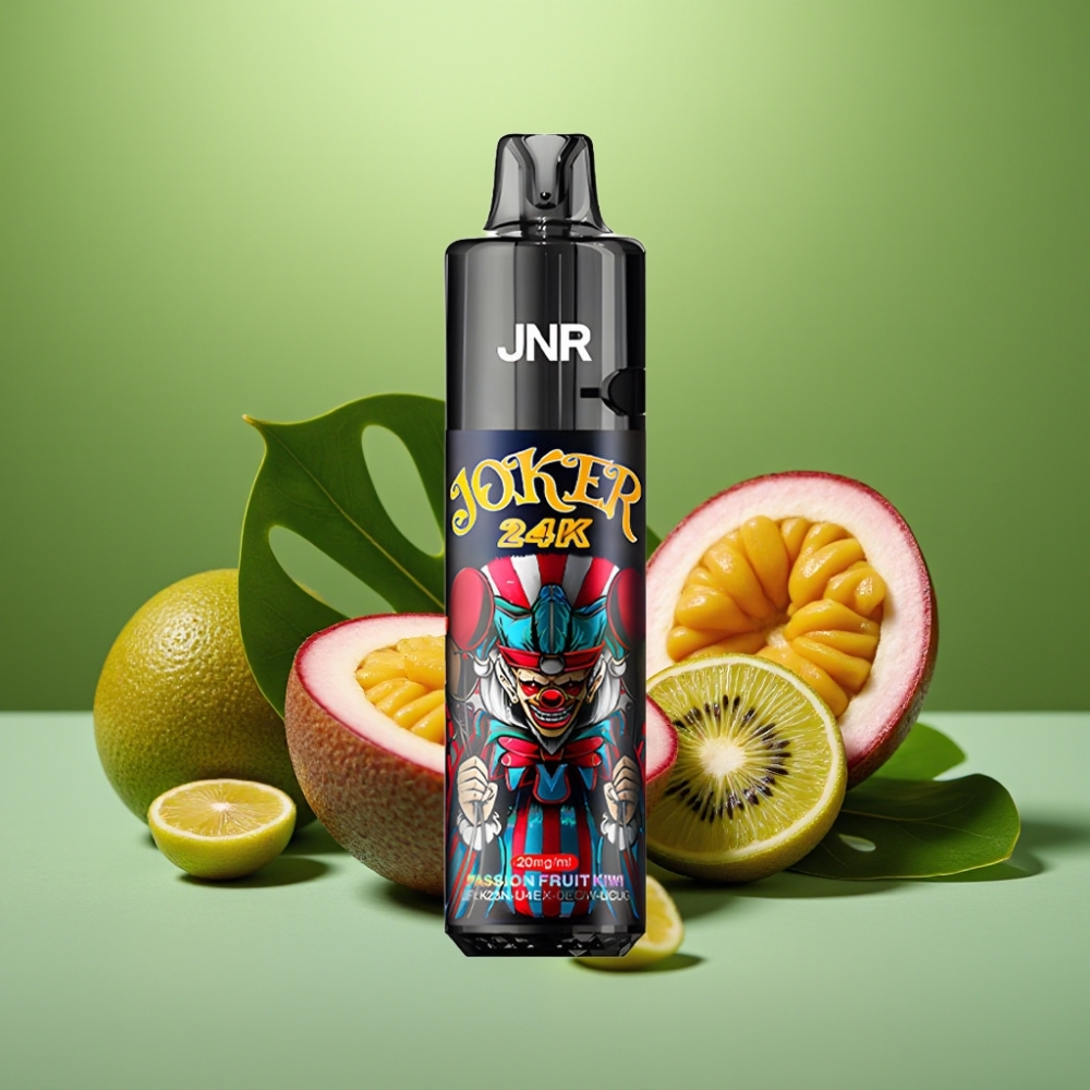 JNR Joker 24000 Puffs Recargable Tipo-C Maracuyá Kiwi vape distributor Mexico