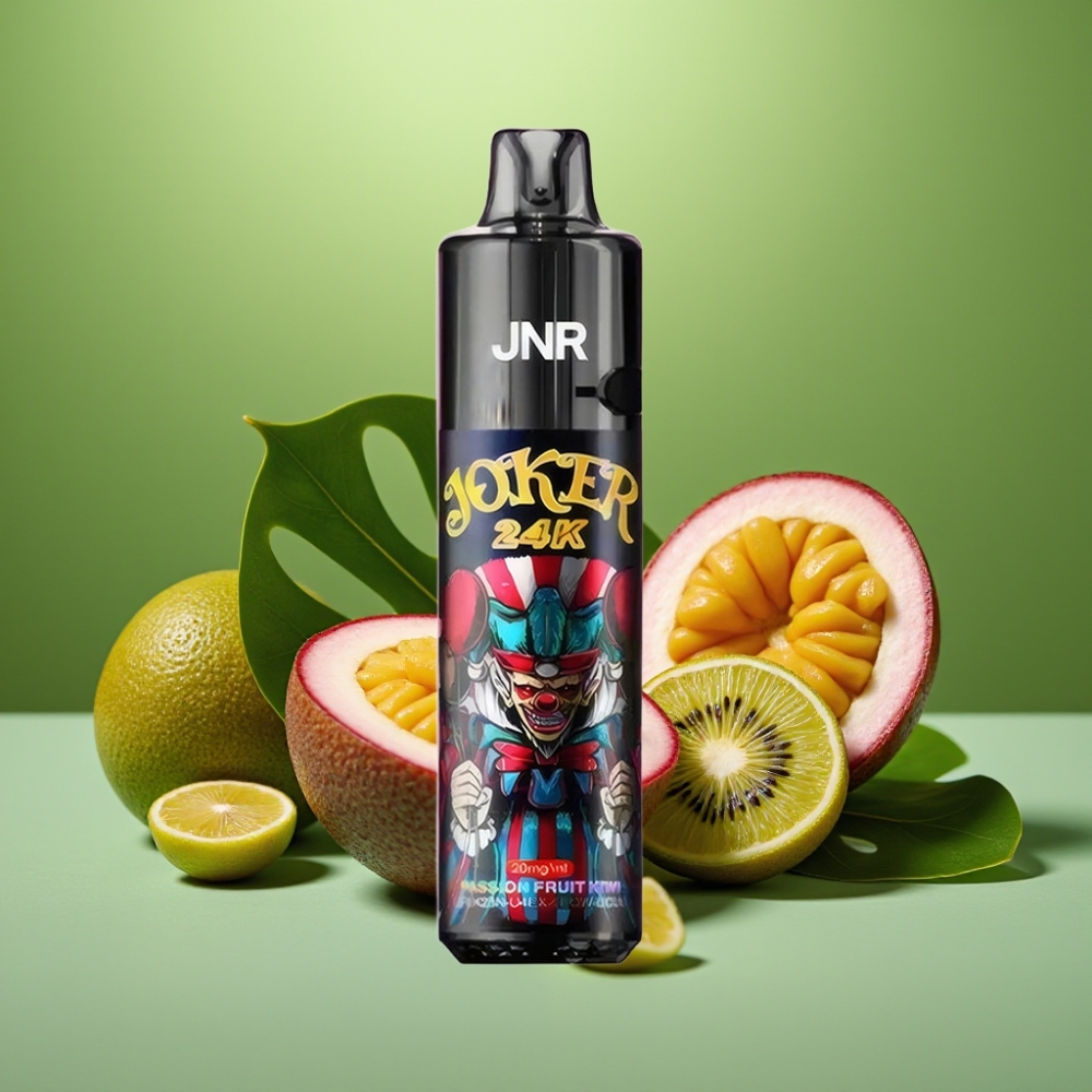 JNR Joker 24000 Puffs Recargable Tipo-C Maracuyá Kiwi vape distributor Mexico