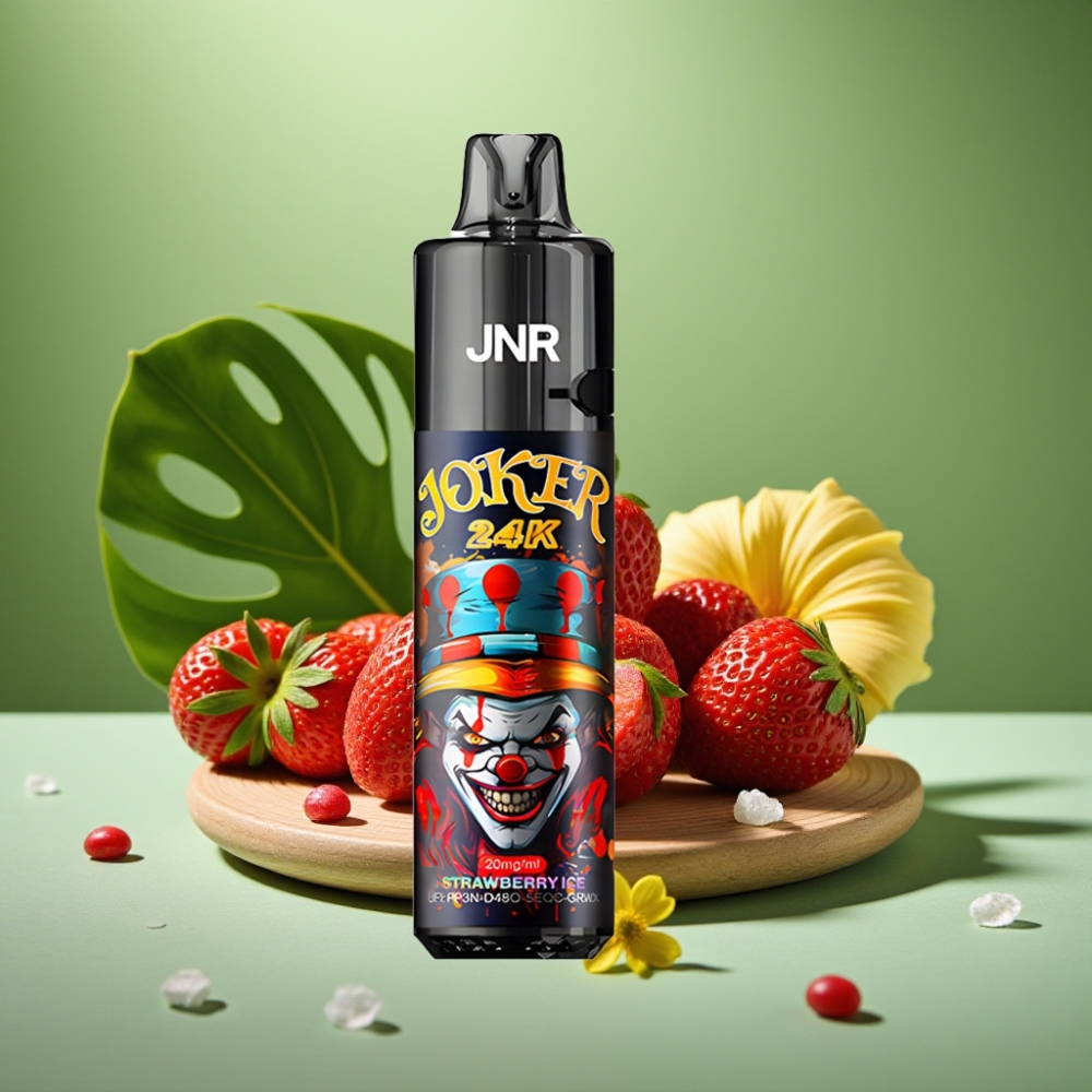 JNR Joker 24K Puffs 800mAh Fresa Helada vape distributor Mexico