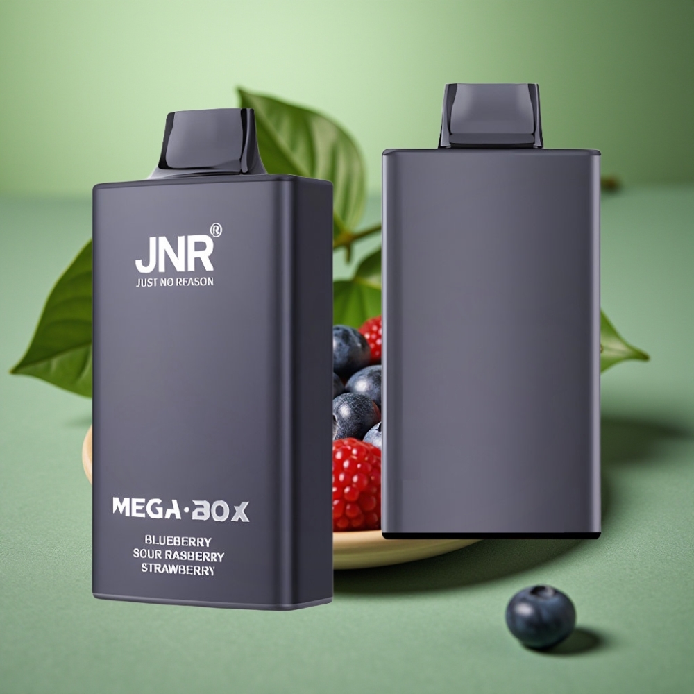 JNR Mega Box 25000 Puffs 30ml Arándano Frambuesa Ácida Fresa