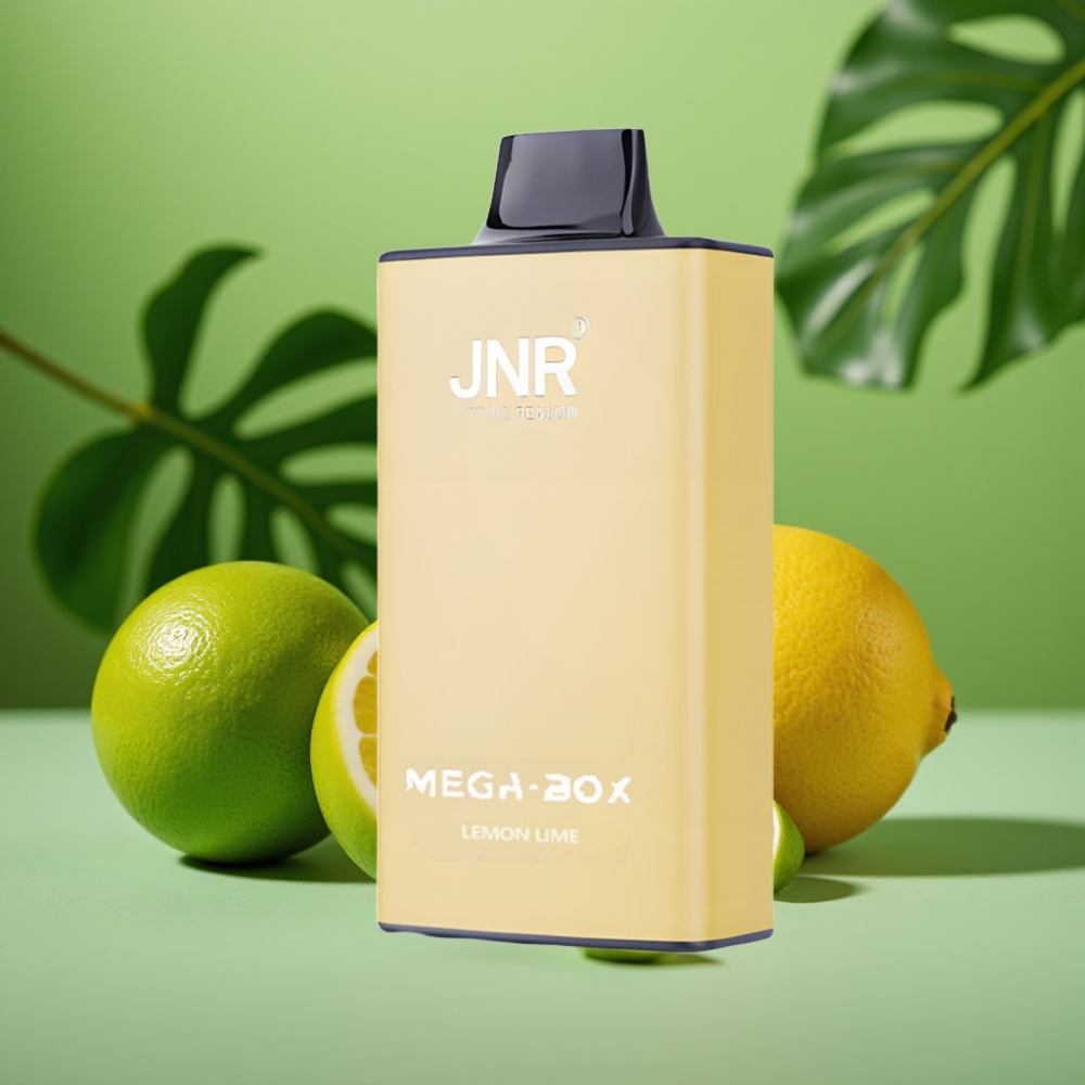 JNR Mega Box 25000 Puffs 30ml Limón & Lima vape distributor Mexico