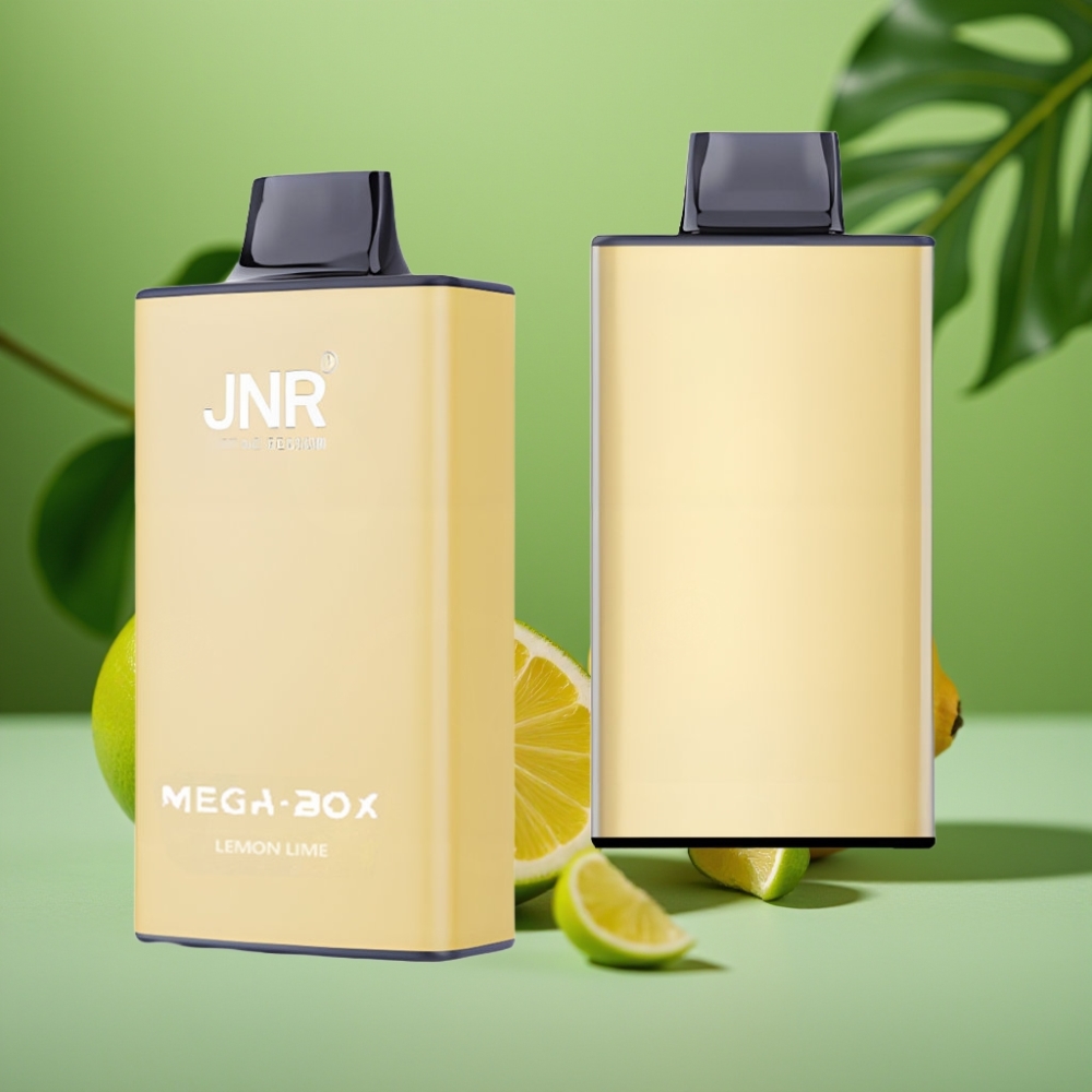 JNR Mega Box 25000 Puffs 30ml Limón & Lima vape distributor Mexico