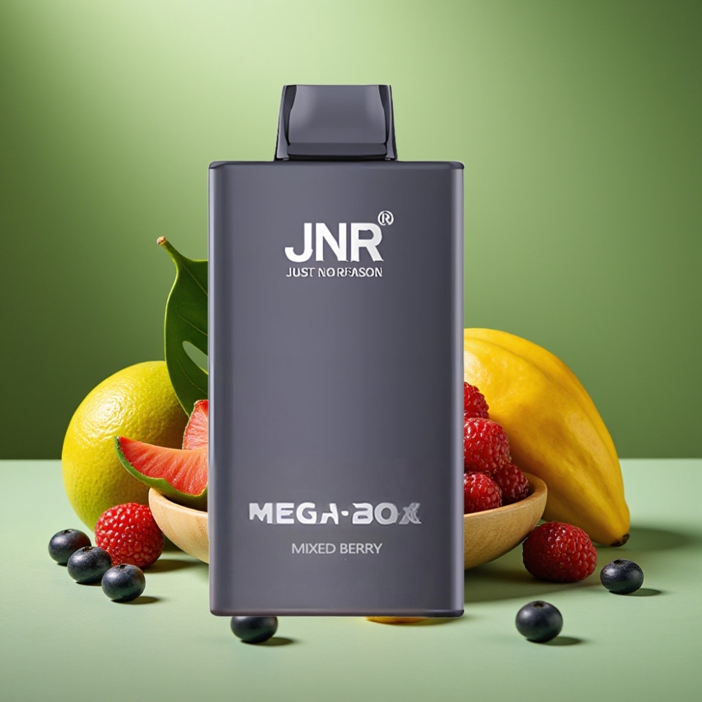 JNR Mega Box 25000 Puffs 30ml Mezcla de Bayas vape distributor Mexico