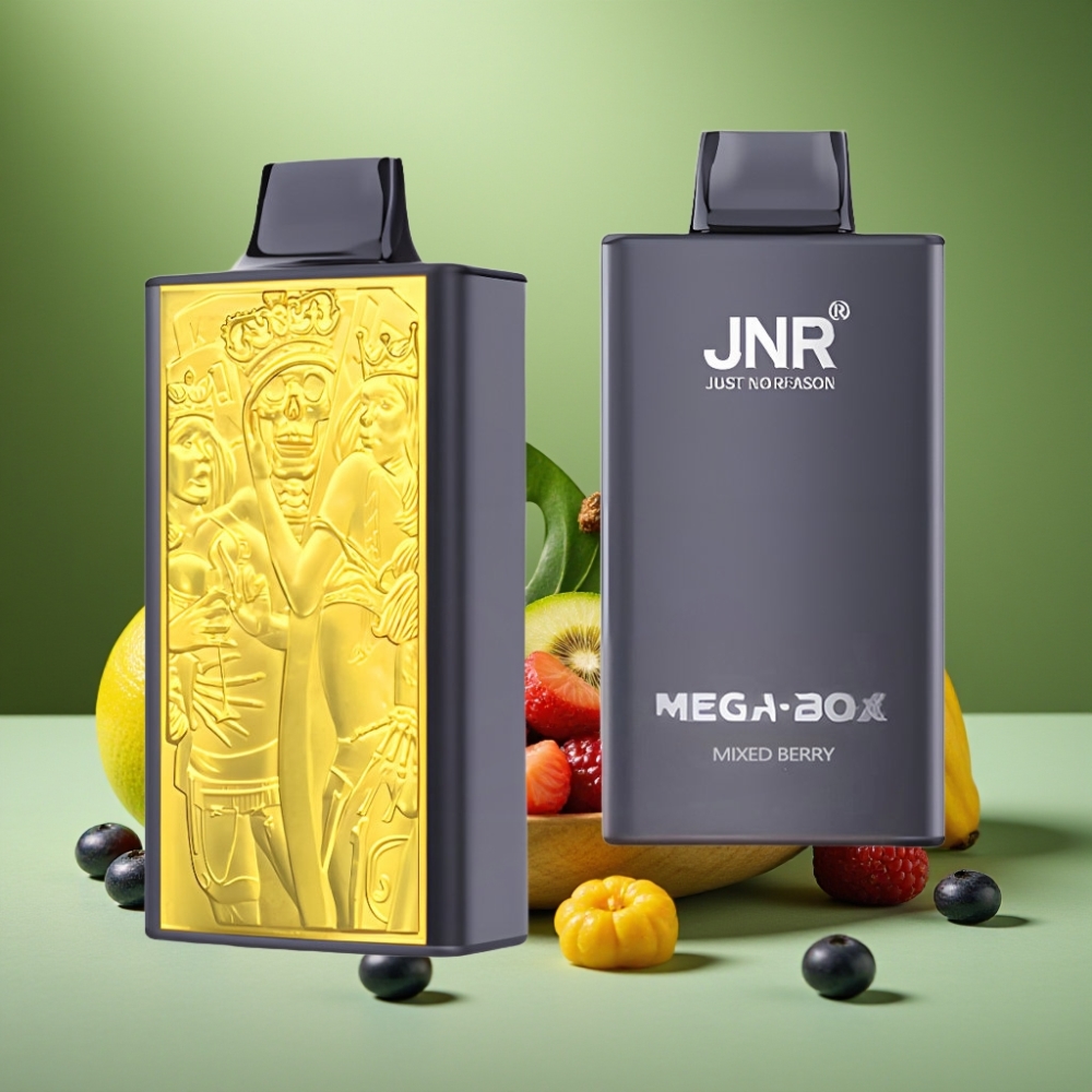 JNR Mega Box 25000 Puffs 30ml Mezcla de Bayas vape distributor Mexico