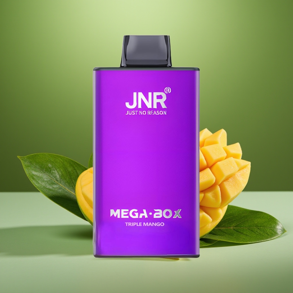 JNR Mega Box 25000 Puffs 30ml Triple Mango vape distributor Mexico