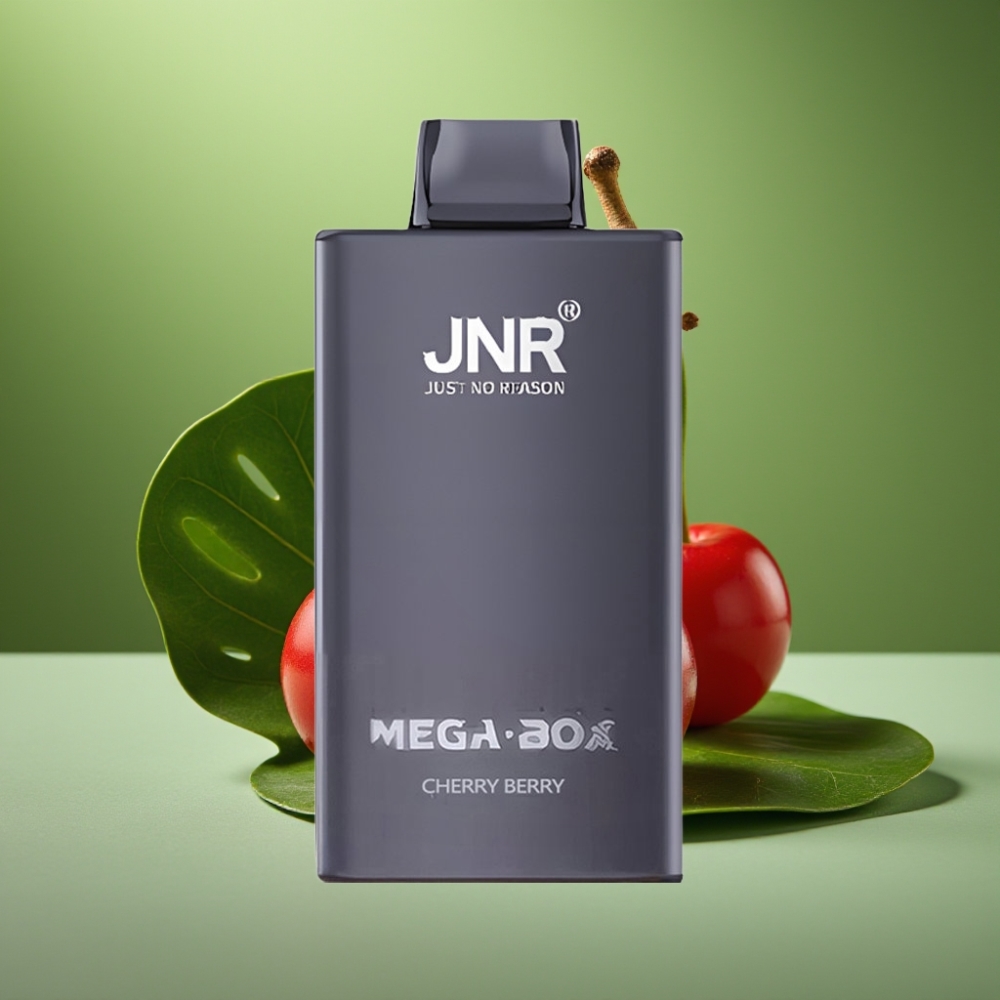JNR Mega Box 25000 Puffs Cereza y Baya 30ml vape distributor Mexico