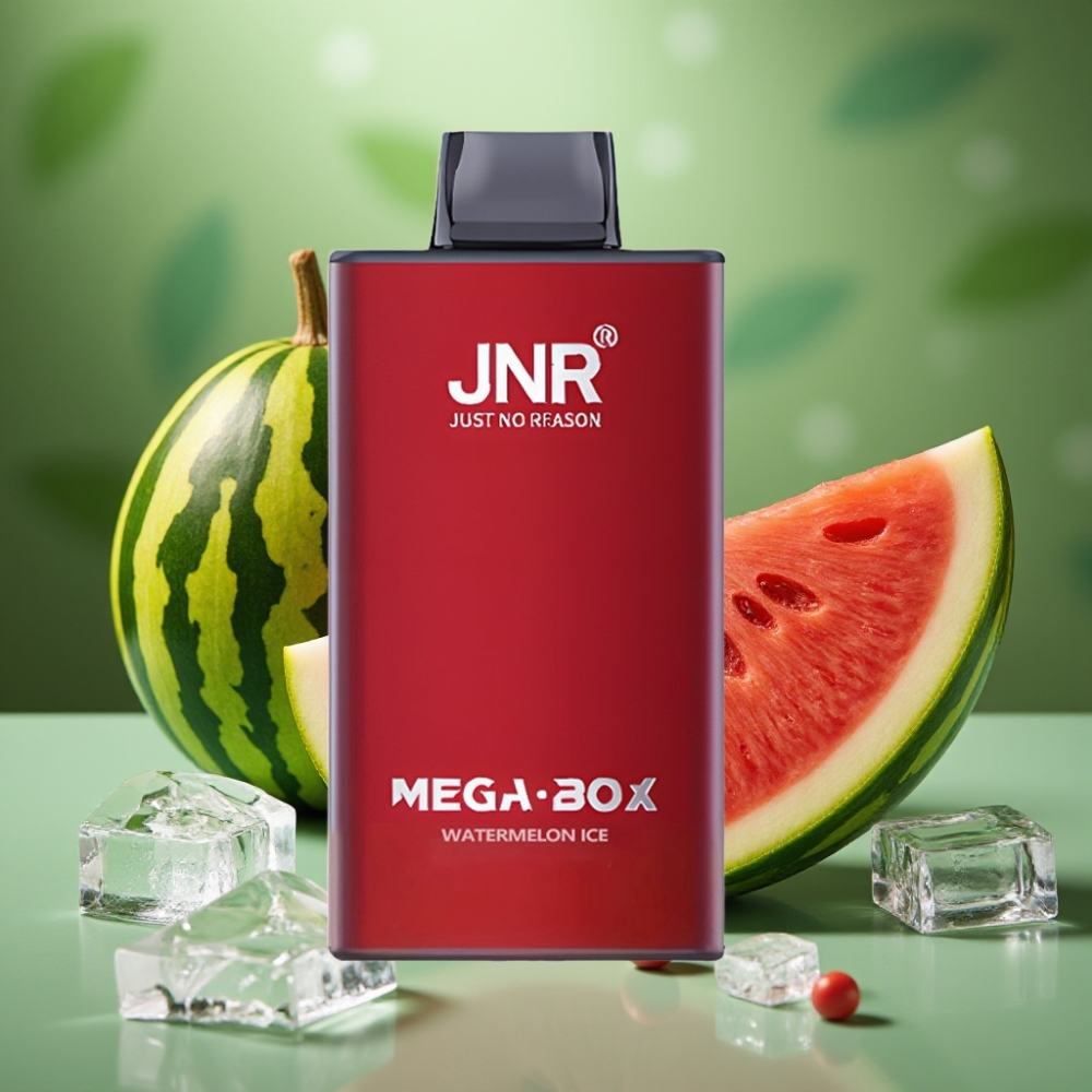 JNR Mega Box 25000 Puffs Sandía Helada 30ml vape distributor Mexico