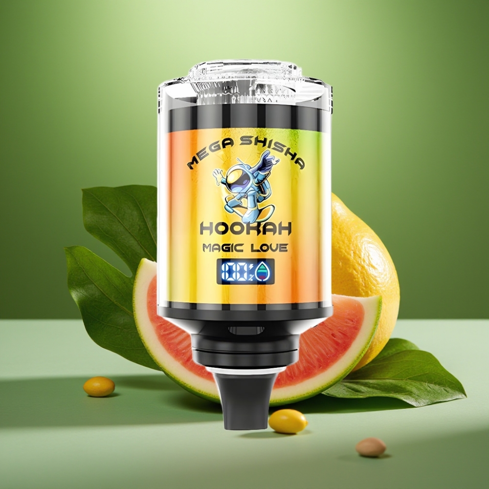 JNR Mega Shisha Hookah 100K Amor Mágico Pantalla Inteligente