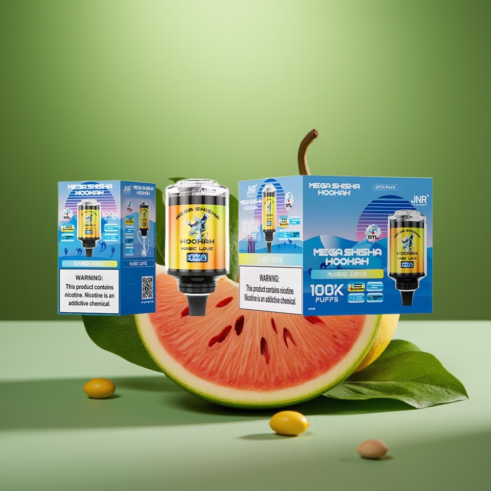 JNR Mega Shisha Hookah 100K Amor Mágico Pantalla Inteligente