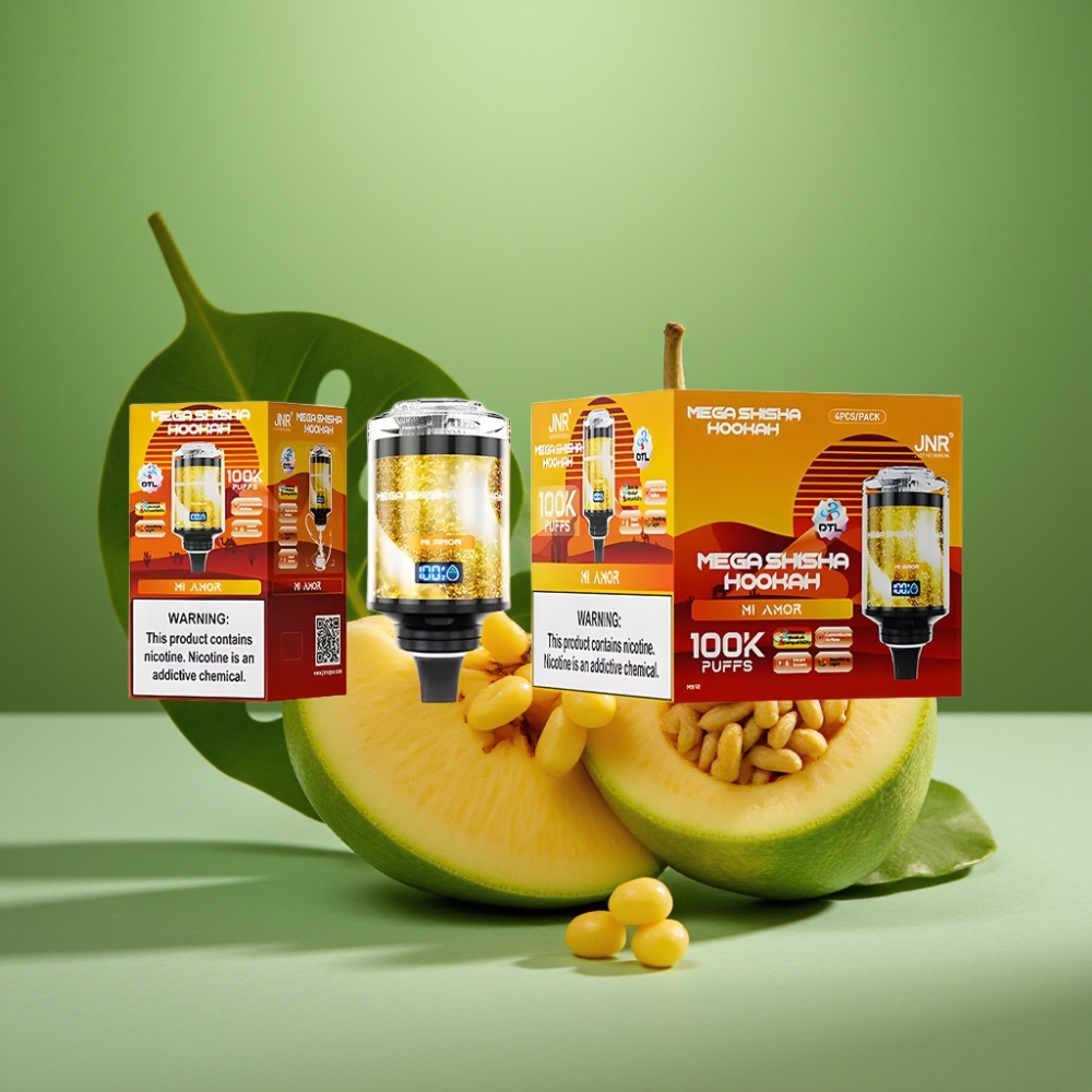 JNR Mega Shisha Hookah 100K Mi Amor Pantalla Inteligente Interactiva