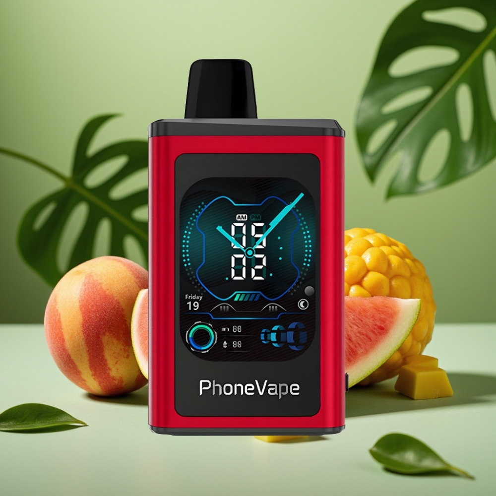 JNR PhoneVape 30000 puffs Turbo Melocotón Mango Sandía vape distributor Mexico