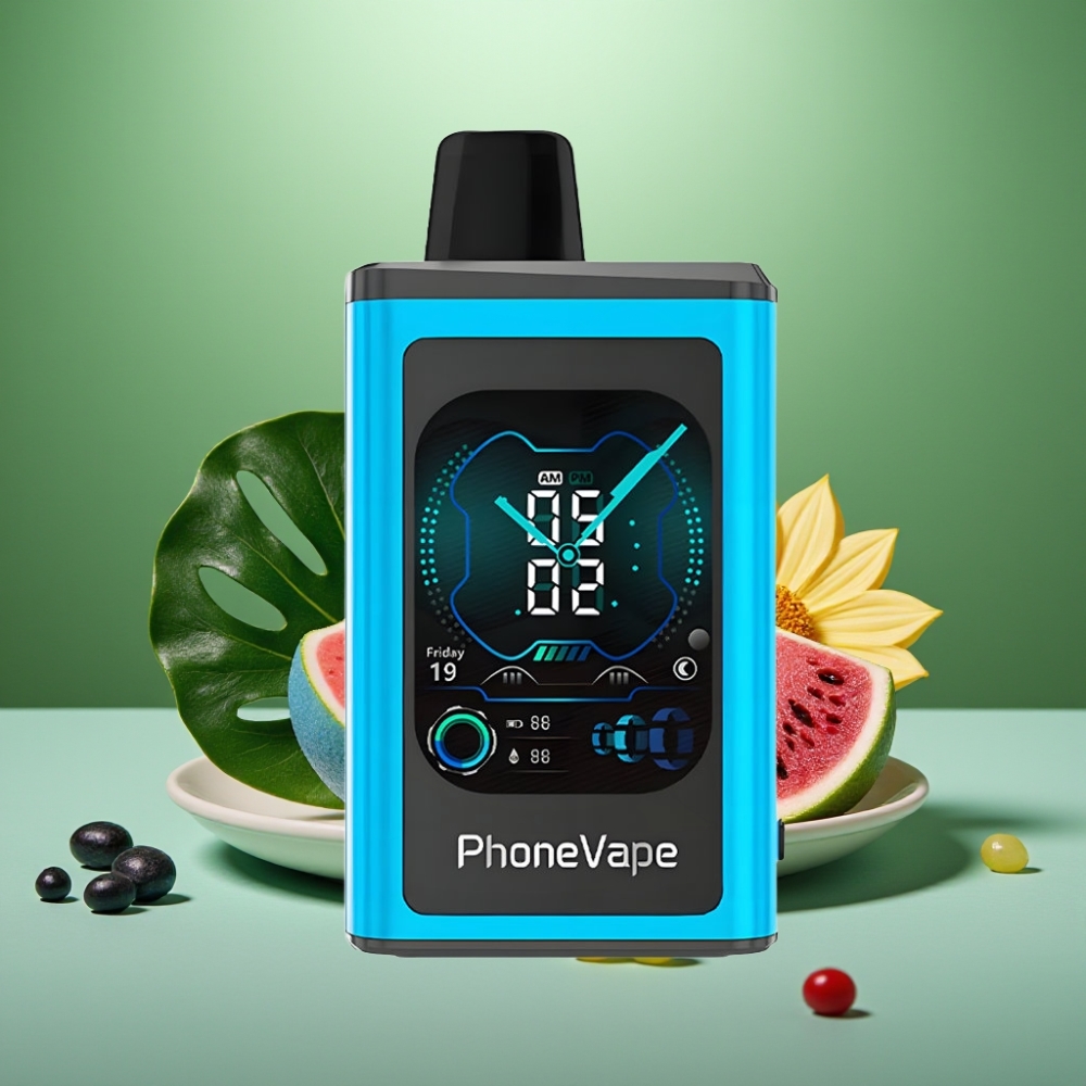 JNR PhoneVape 30000 puffs con Batería Recargable 850mAh y Frambuesa Azul Hielo