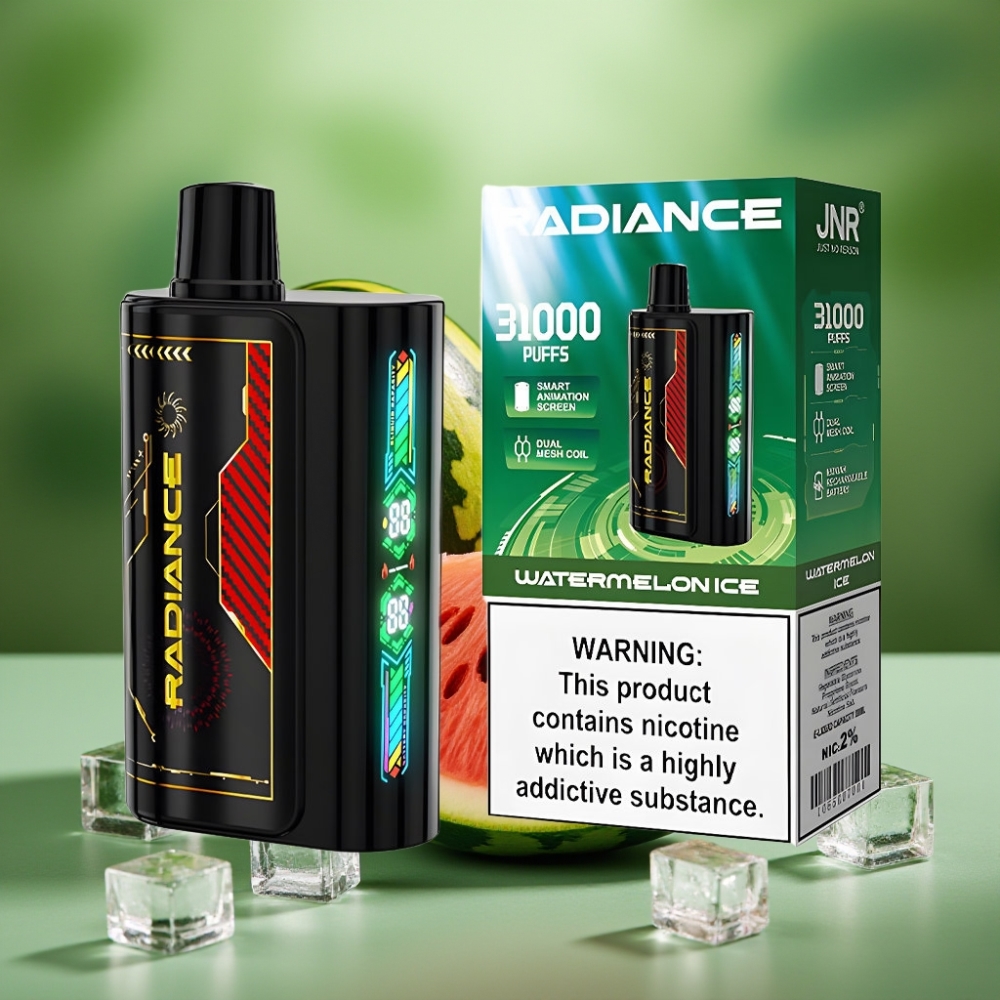JNR Radiance 31000 Puffs 28ml SANDÍA HELADA vape distributor Mexico