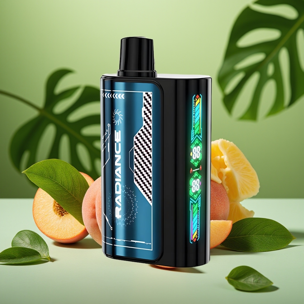 JNR Radiance 31000 Puffs Dual Malla DURAZNO VERANO HIELO