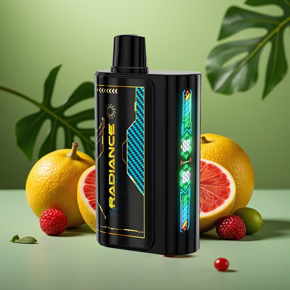 JNR Radiance 31000 Puffs Pantalla Inteligente Cereza Cola Fizzy