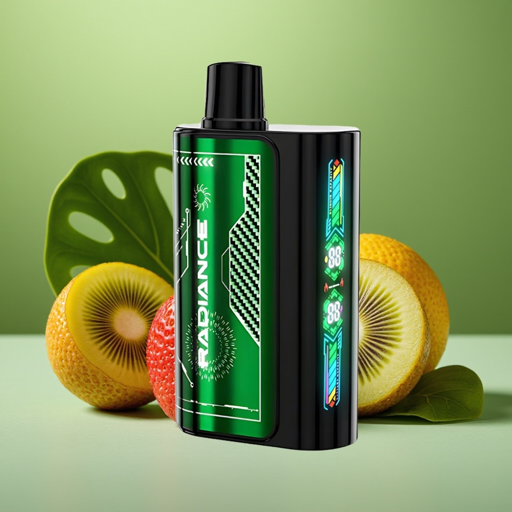JNR Radiance 31000 Puffs Pantalla Inteligente Fresa Kiwi