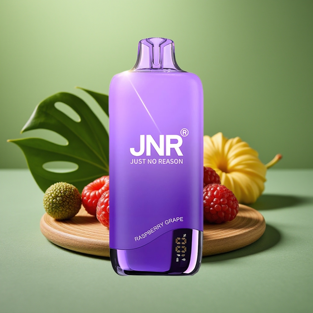 JNR Rainbow 10500 Puffs 18ml Frambuesa Uva vape distributor Mexico
