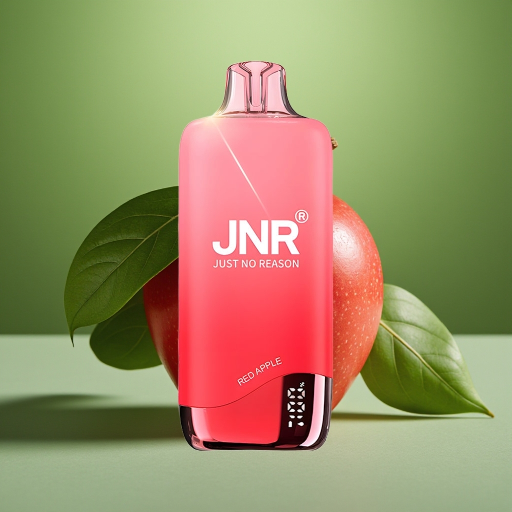 JNR Rainbow 10500 Puffs 18ml Manzana Roja vape distributor Mexico