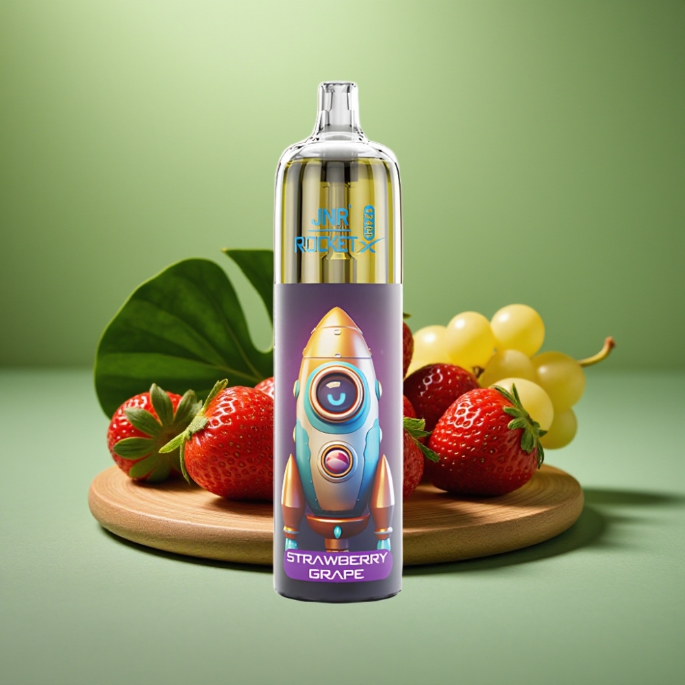 JNR Rocket-X 12400 Puffs RGB Fresa Uva vape distributor Mexico