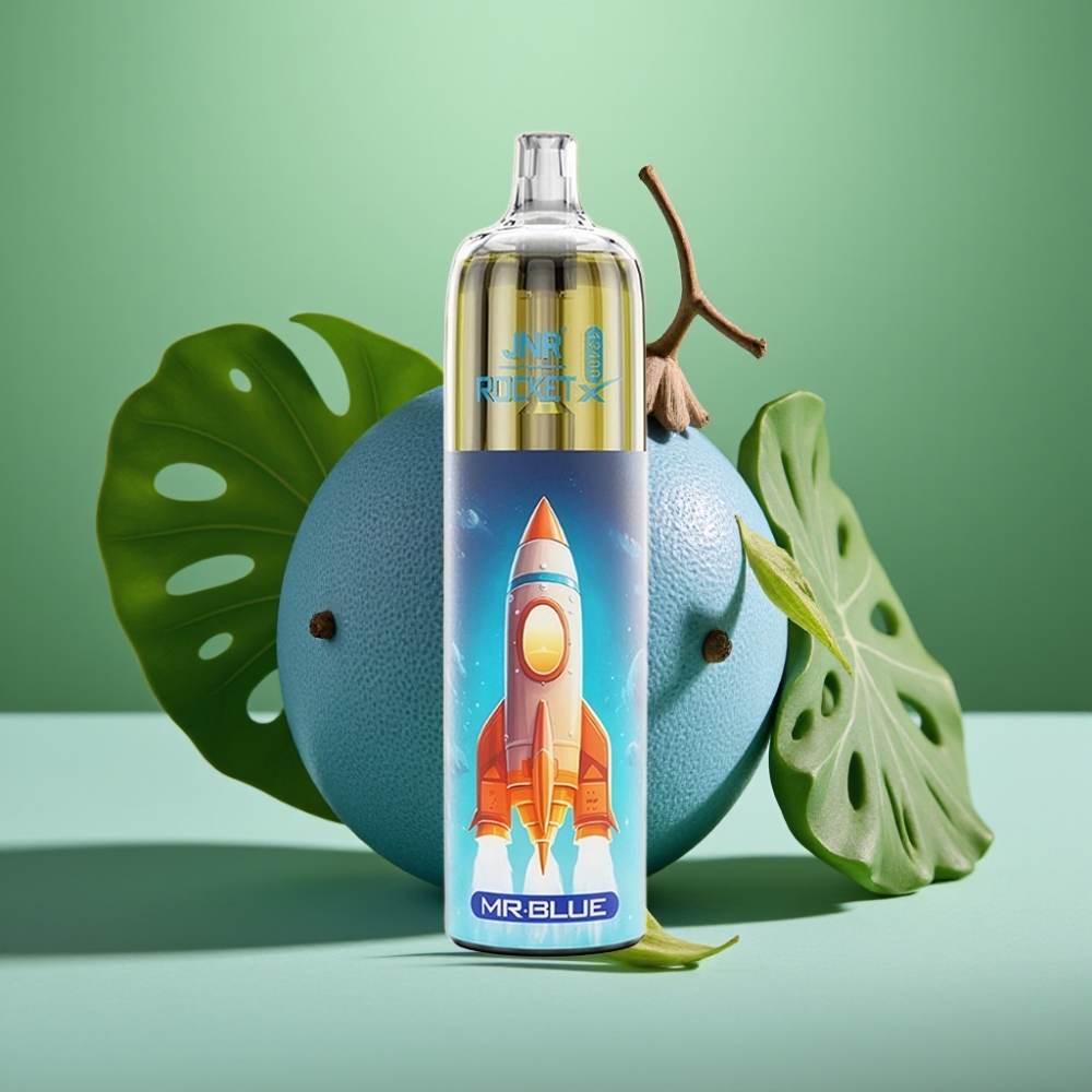 JNR Rocket-X 12400 Puffs RGB Luces Flujo de Aire Ajustable Mr Azul
