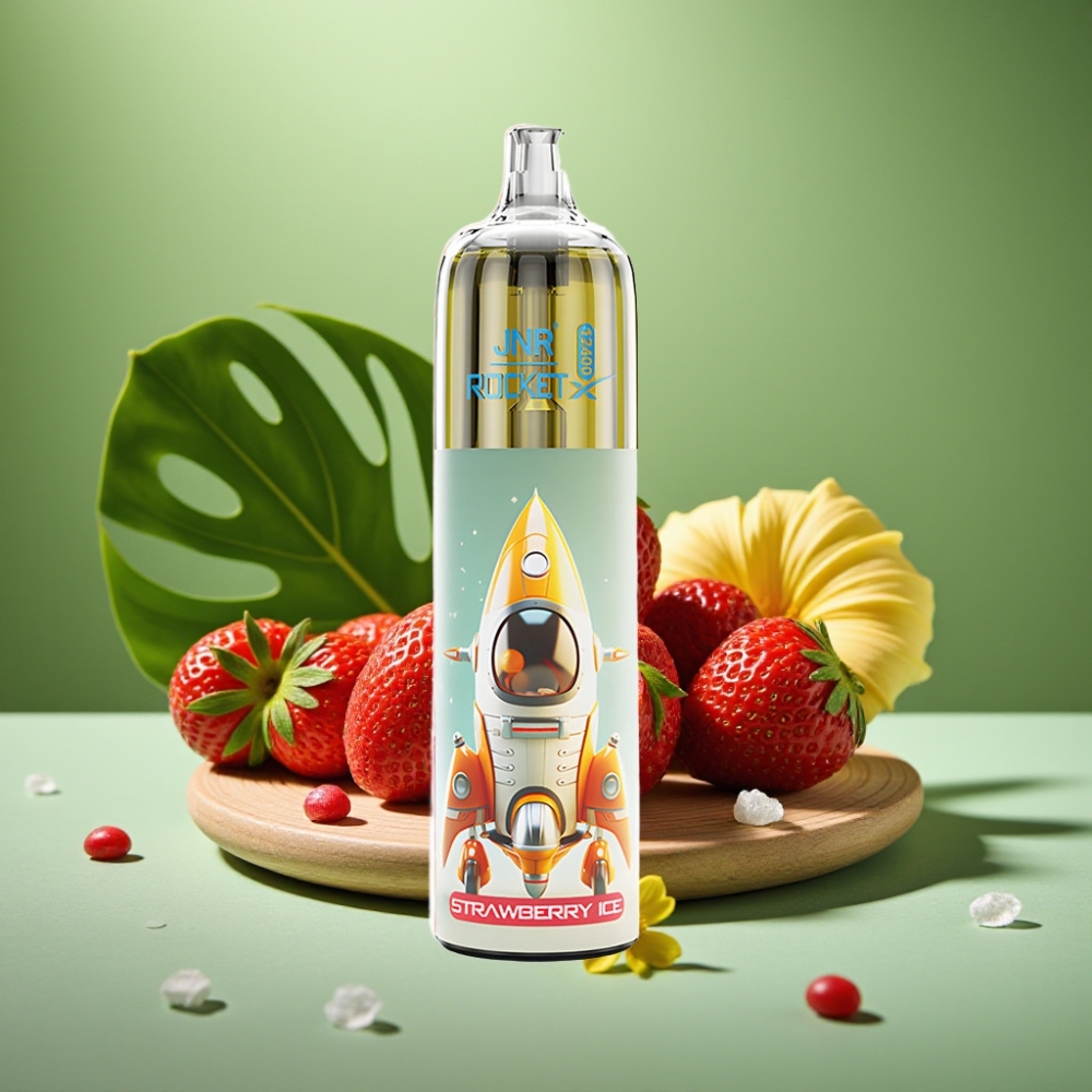 JNR Rocket-X 12400 Puffs RGB Luzes Fresa Helada vape distributor Mexico