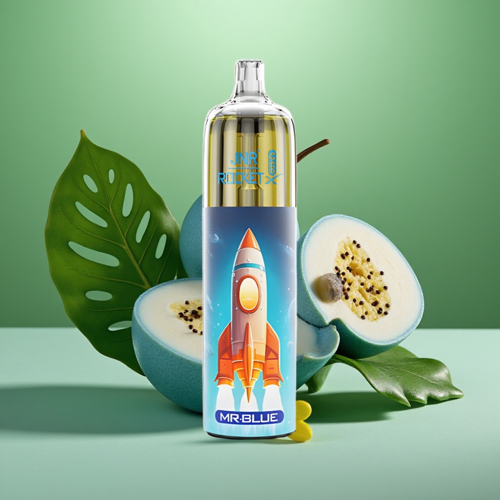 JNR Rocket-X 12400 Puffs RGB Señor Azul Tipo-C vape distributor Mexico