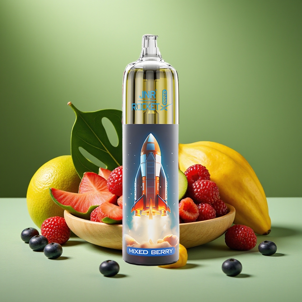 JNR Rocket-X 12400 Pufs Flujo de Aire Ajustable Bayas Mixtas