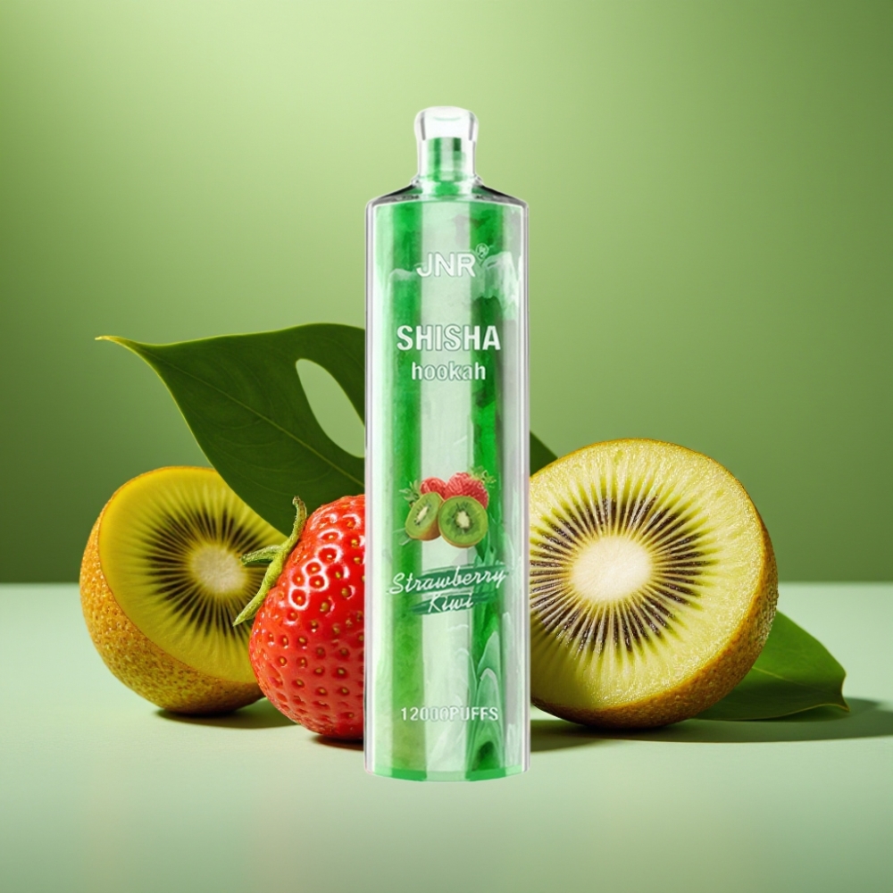 JNR Shisha Hookah 12000 Puffs 750mAh Fresa Kiwi vape distributor Mexico