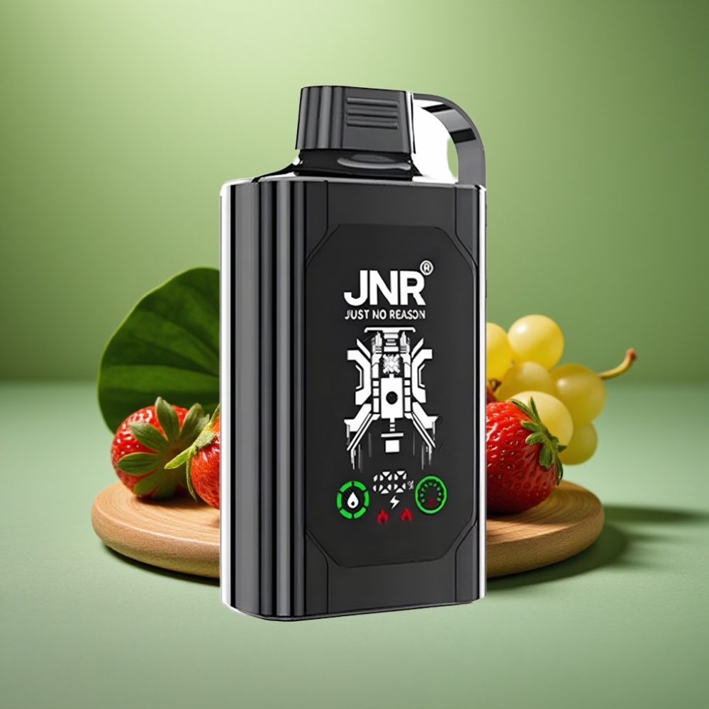 JNR Shisha Hookah Box 20500 Puffs HD Display Fresa Uva vape distributor Mexico