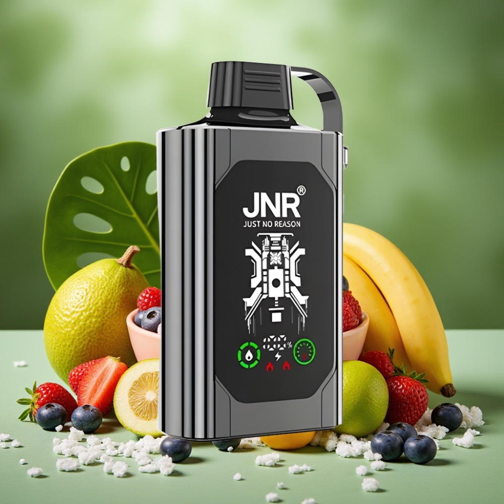 JNR Shisha Hookah Box 20500 Puffs HD Display Frutos del Bosque Helado