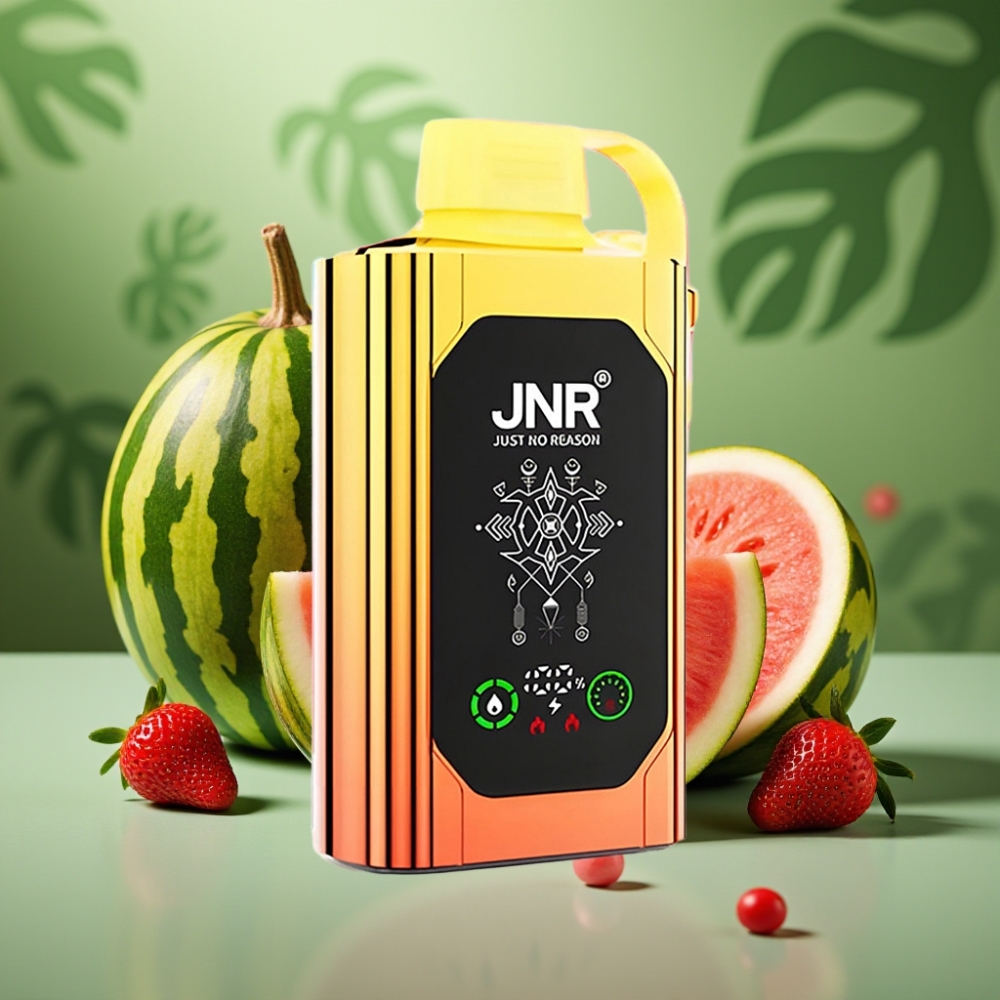 JNR Shisha Hookah Box 20500 Puffs HD Display Sandía Fresa Chicle