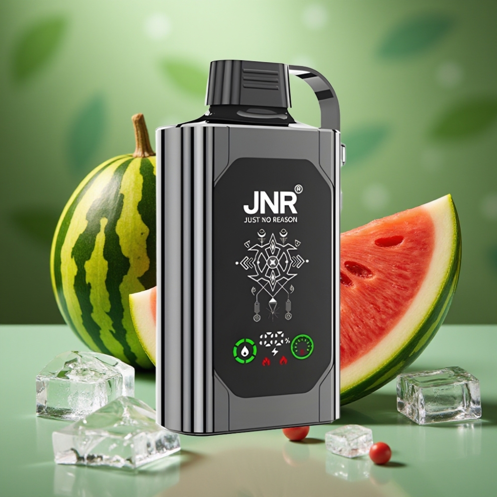 JNR Shisha Hookah Box 20500 Puffs HD Display Sandía Helada