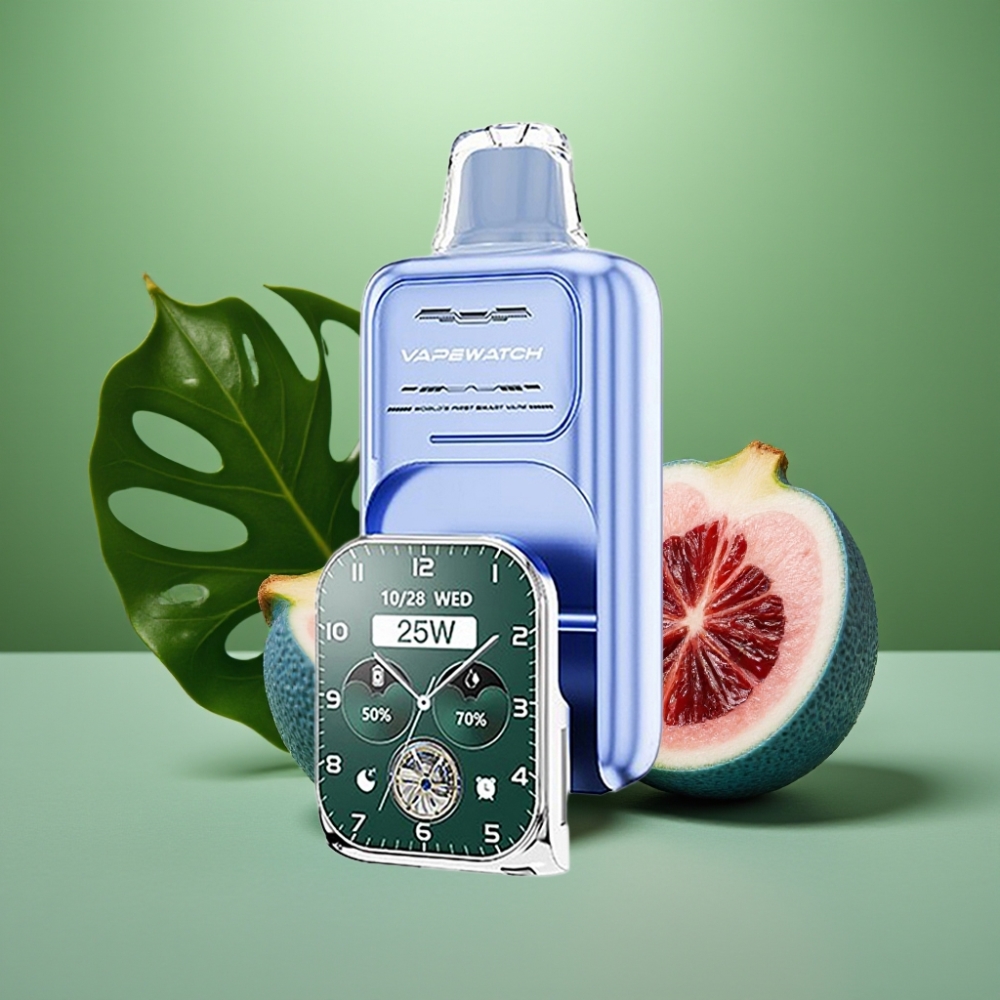 JNR VapeWatch 30000 Puffs 19mL Azul Frambuesa Hielo vape distributor Mexico