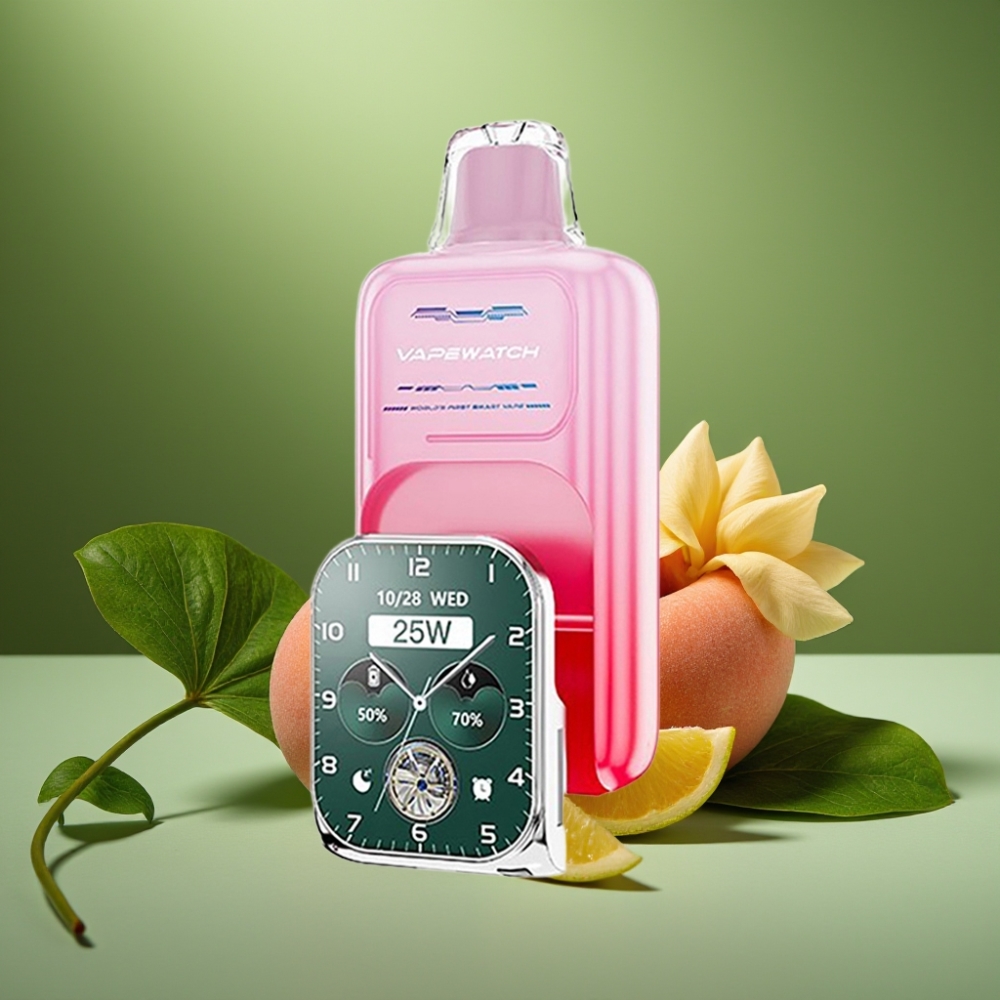 JNR VapeWatch 30000 Puffs 19mL Durazno de Georgia vape distributor Mexico