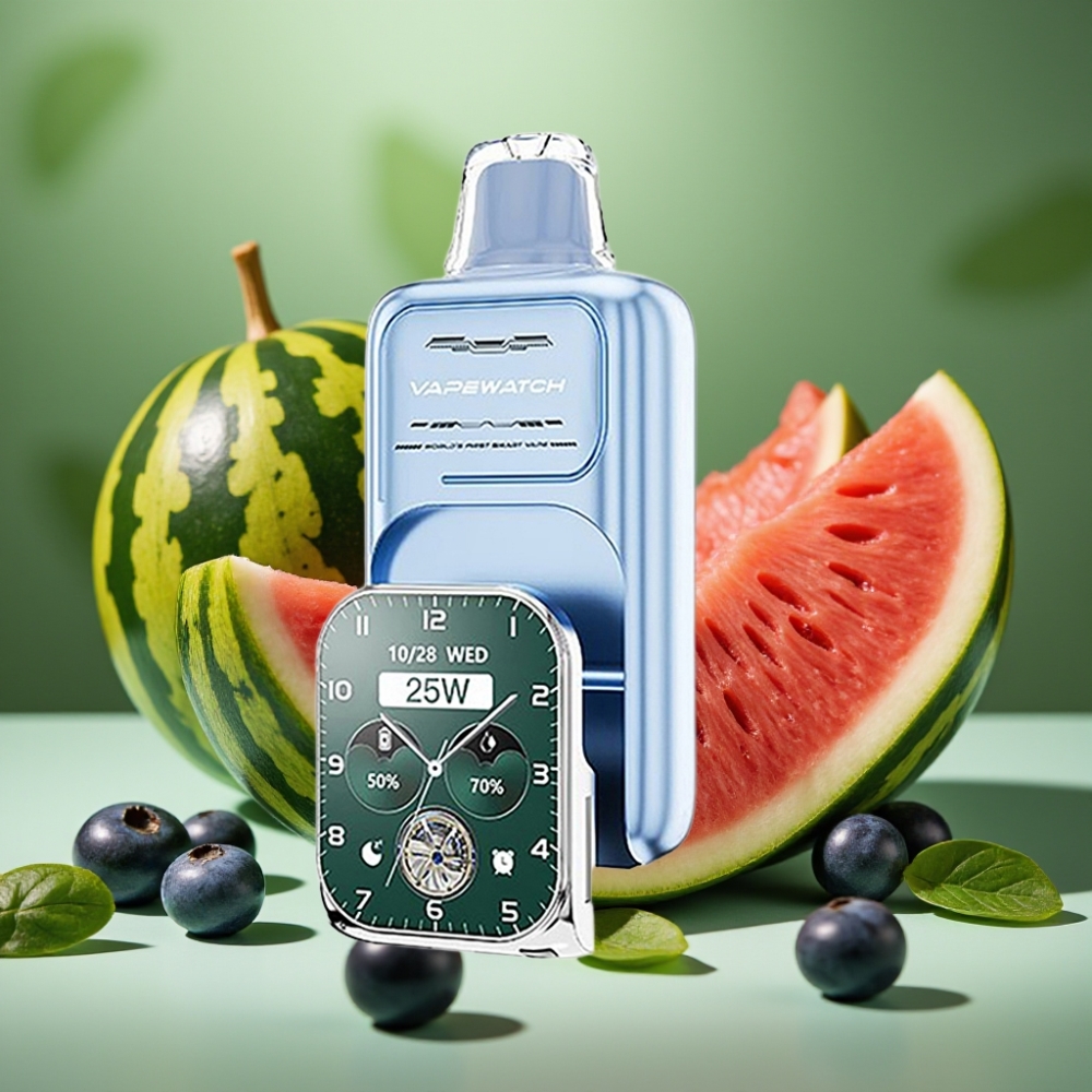 JNR VapeWatch 30000 Puffs 19mL Sandía Arándano vape distributor Mexico