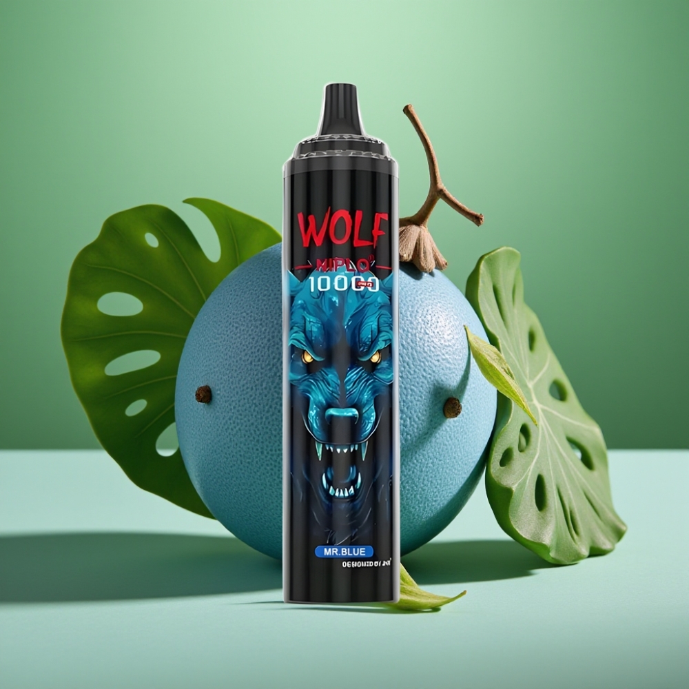 JNR Wolf Niplo 10000 Puffs 20ml Sr. Azul vape distributor Mexico