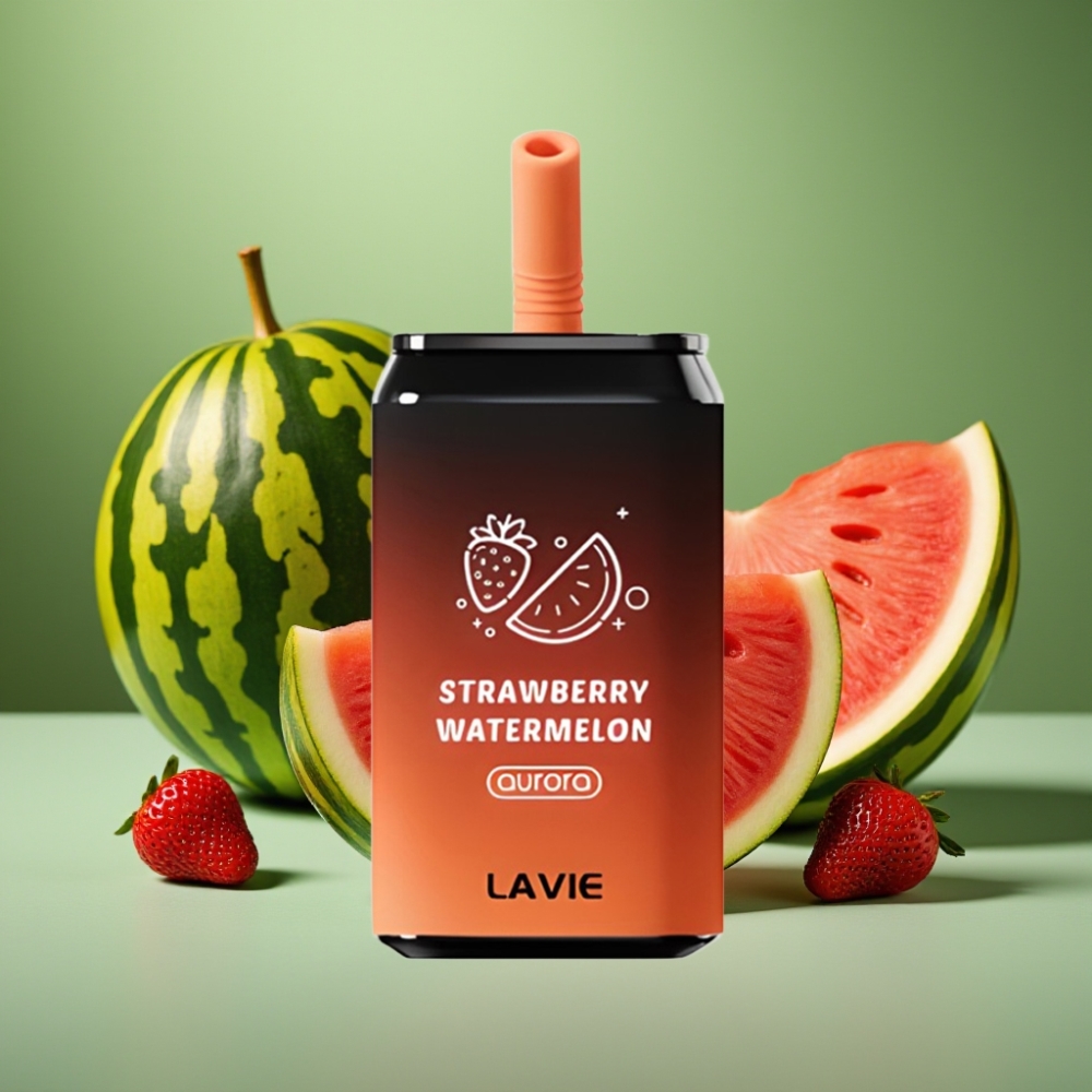 LAVIE Aurora 11000 Puffs 22ML Fresa Sandía vape distributor Mexico