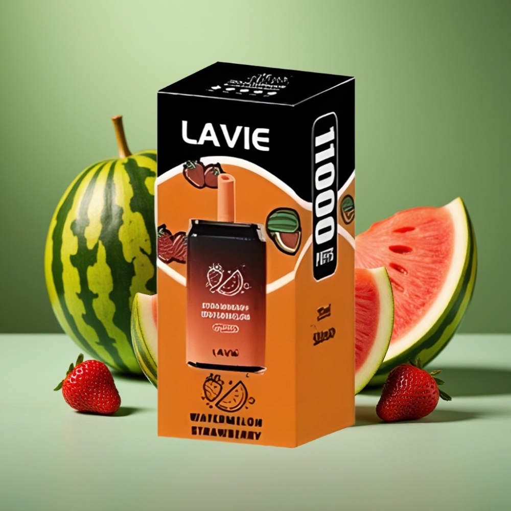 LAVIE Aurora 11000 Puffs 22ML Fresa Sandía vape distributor Mexico