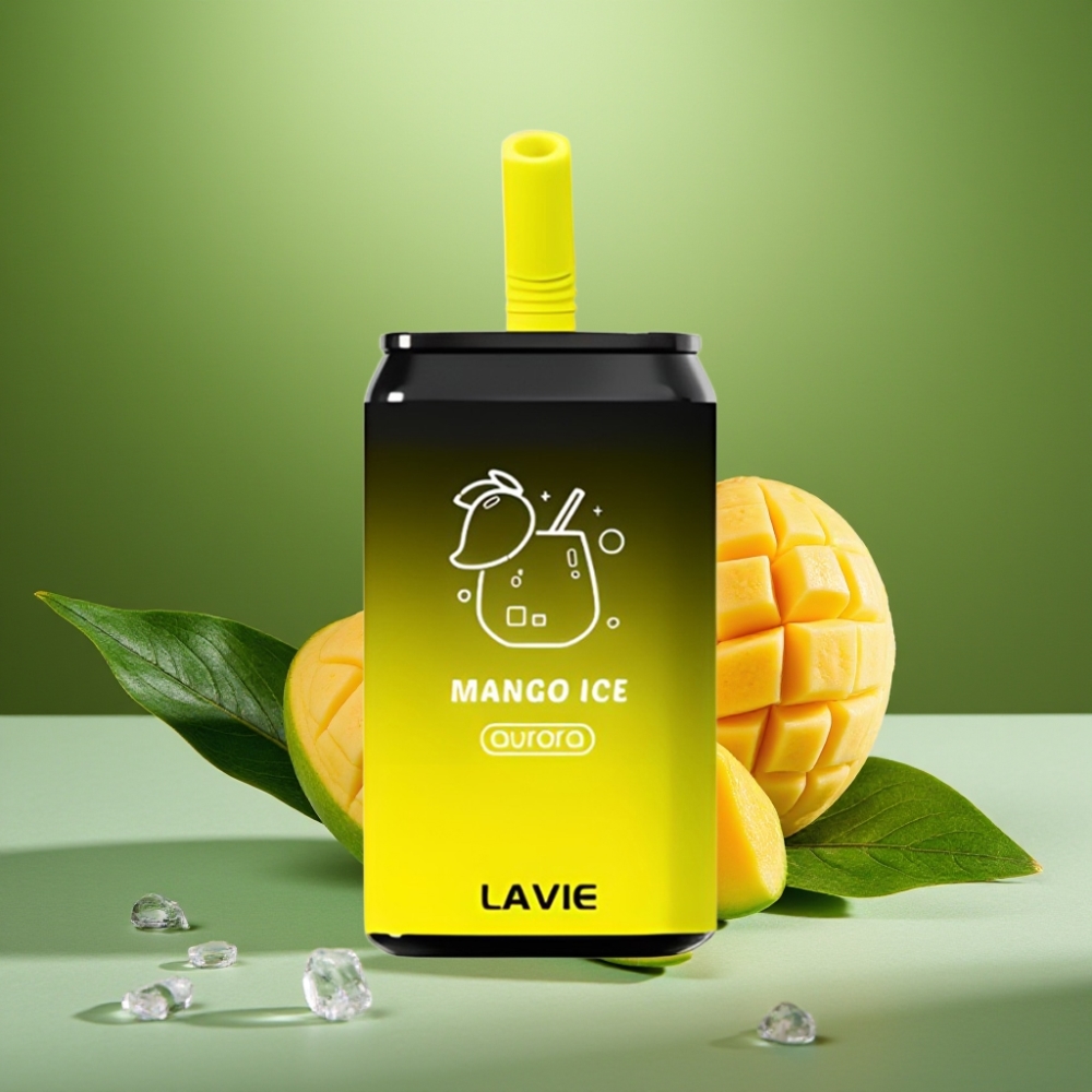 LAVIE Aurora 11000 Puffs 22ML Mango Hielo vape distributor Mexico